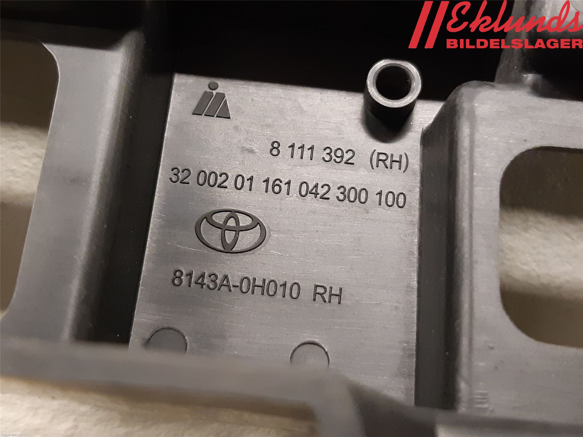 Toyota AYGO 06-14 Front Övrigt