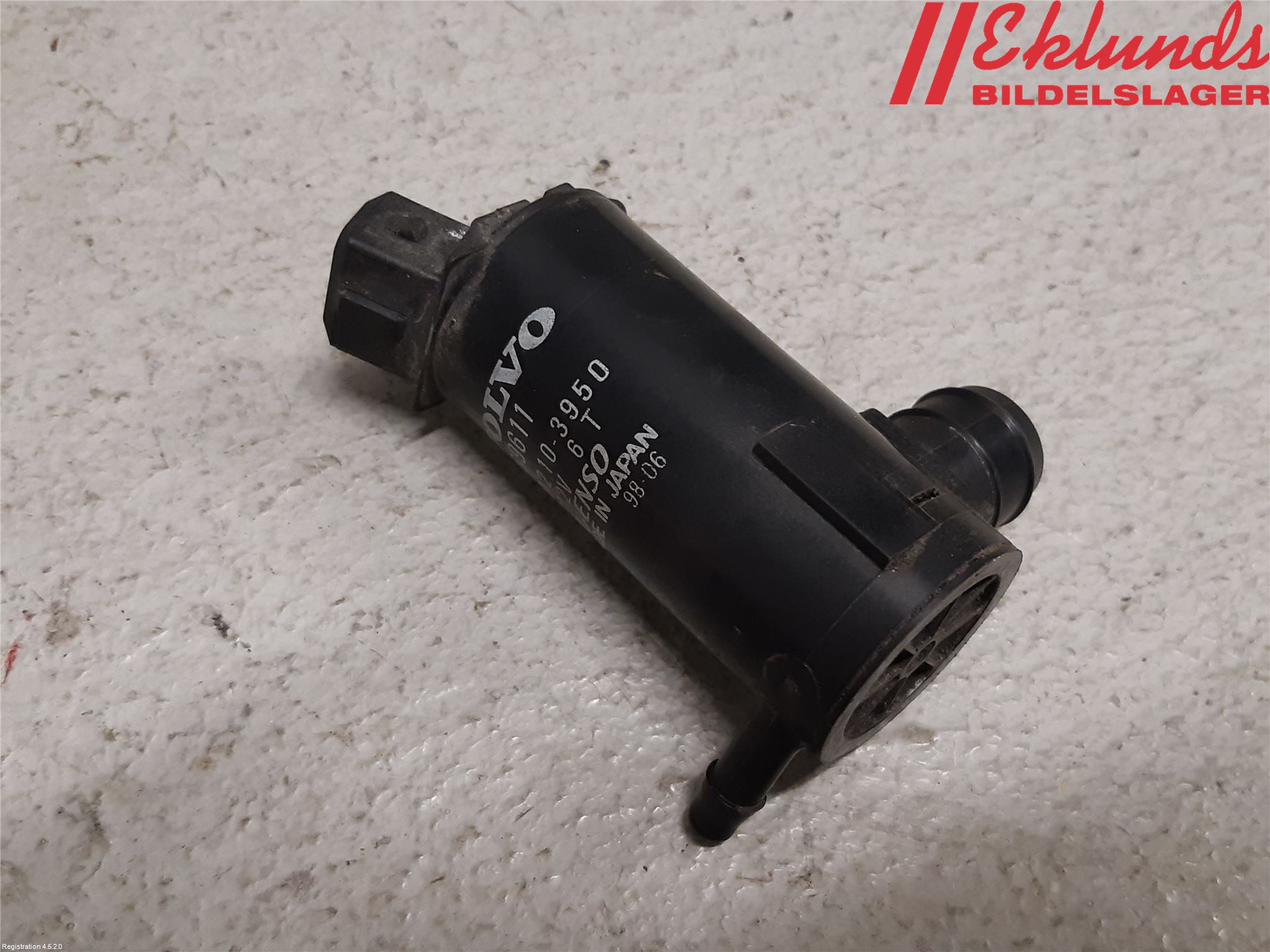 Volvo S80 99-03 Spolarpump Vindruta