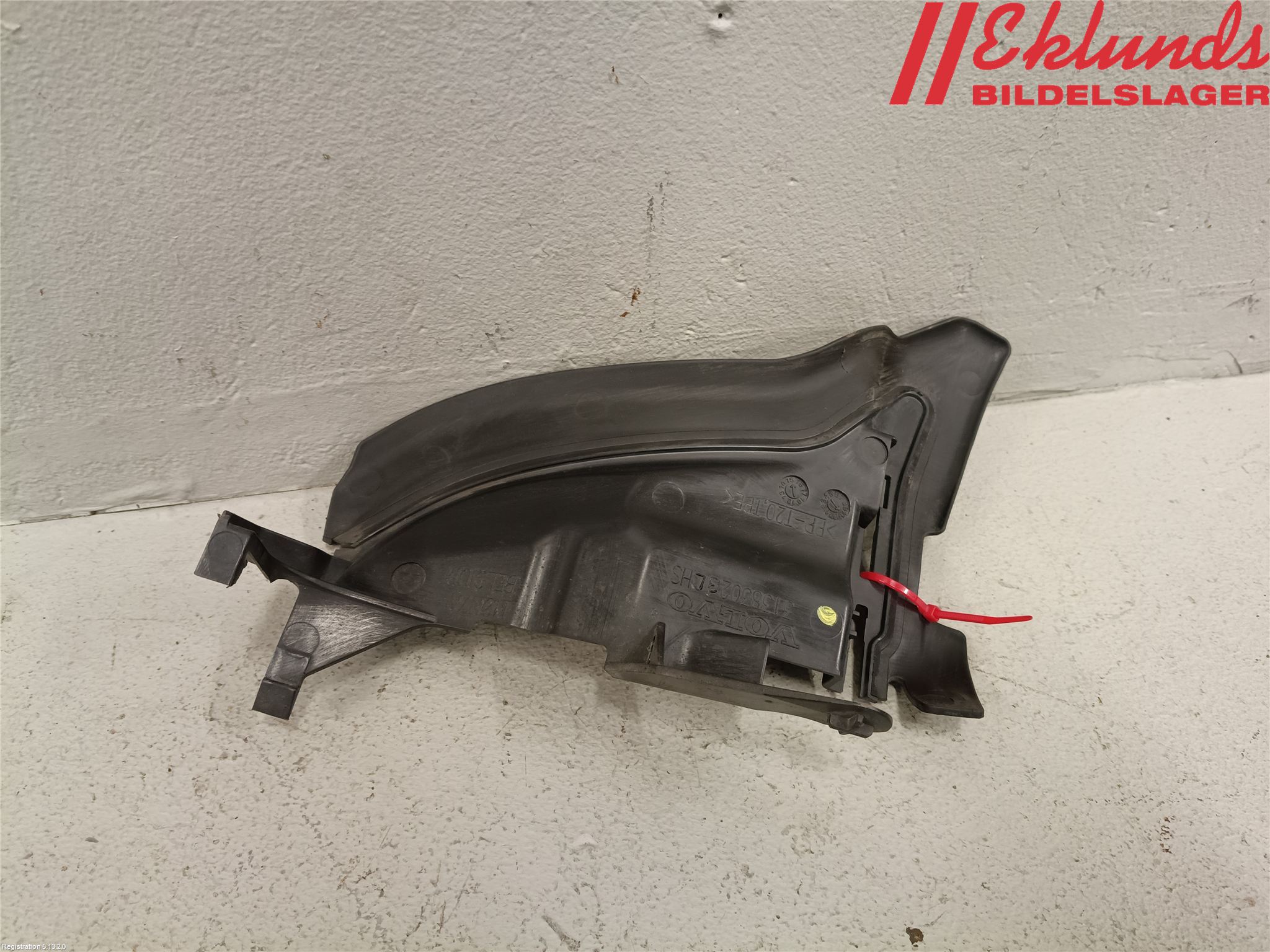 Volvo V70 14-16 Deflektor Plåt-Plast Kylning