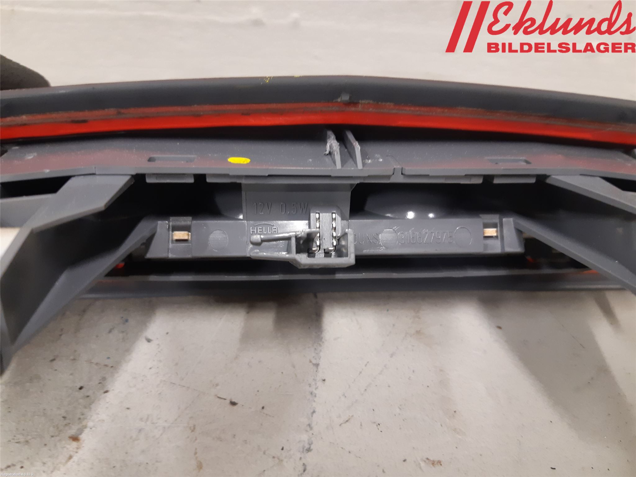 Opel CORSA D 07-14 Bromsljus Bakruta