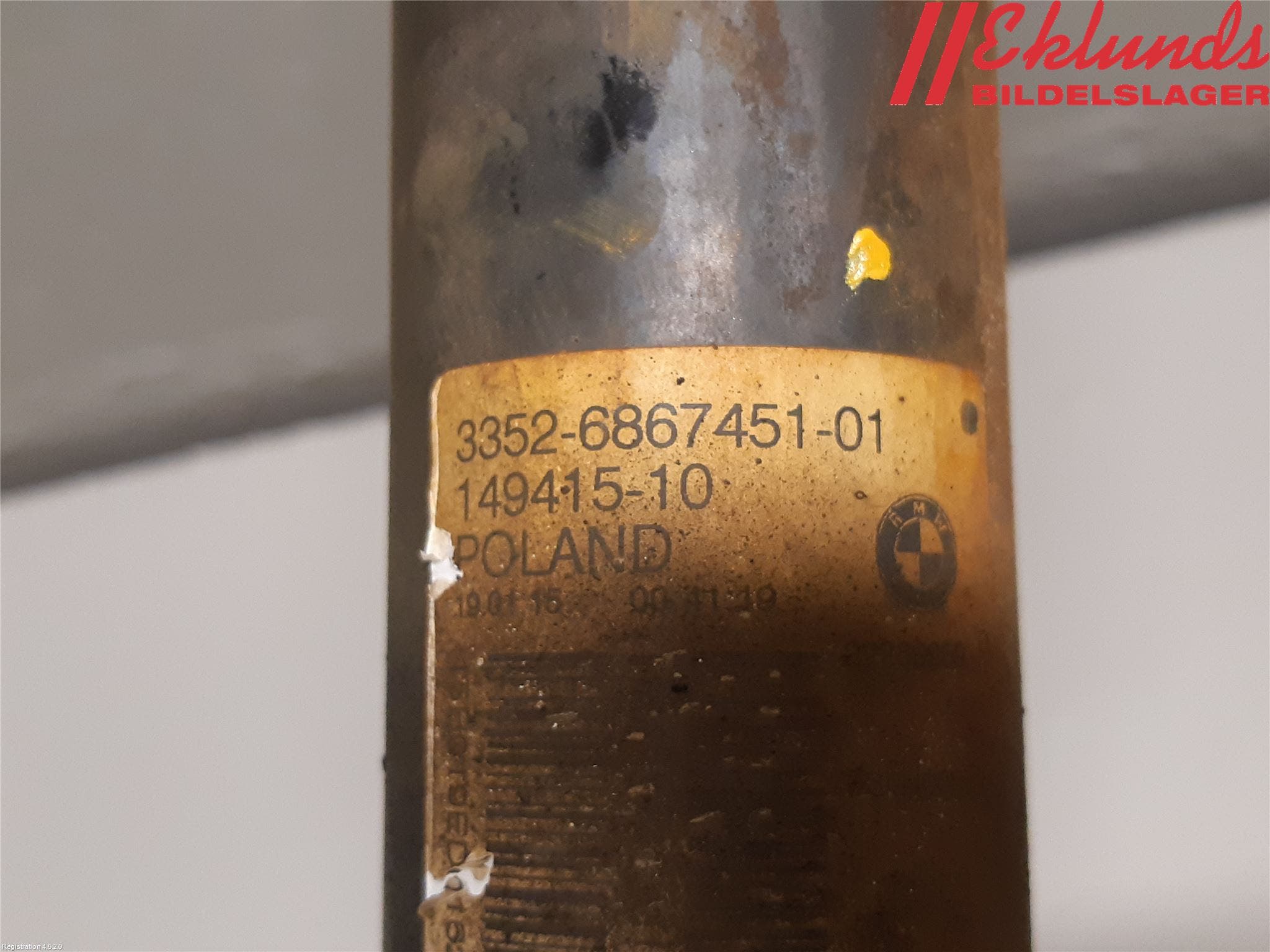 BMW 3 GT F34 13-19 Stötdämpare Bak