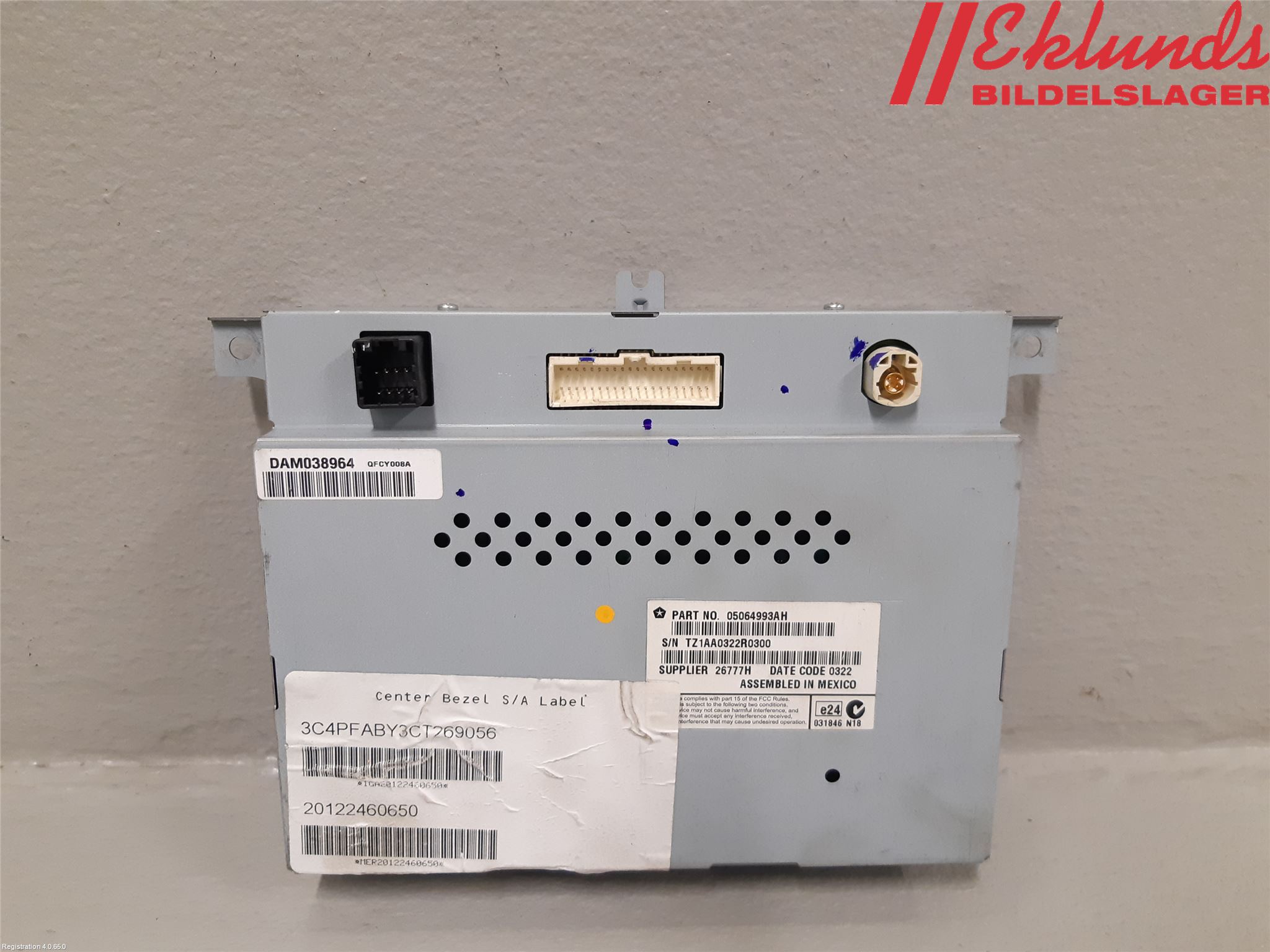 Fiat FREEMONT Multifunktionsdisplay