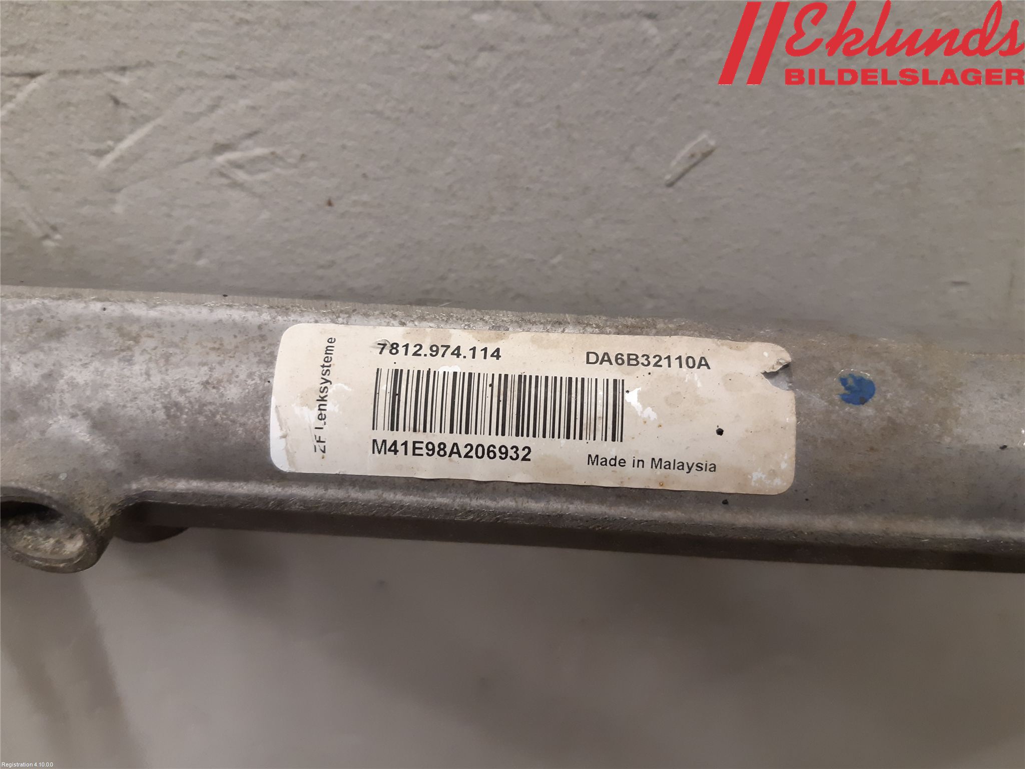 Mazda 2 (DJ) 15-22 Styrväxel-Snäcka