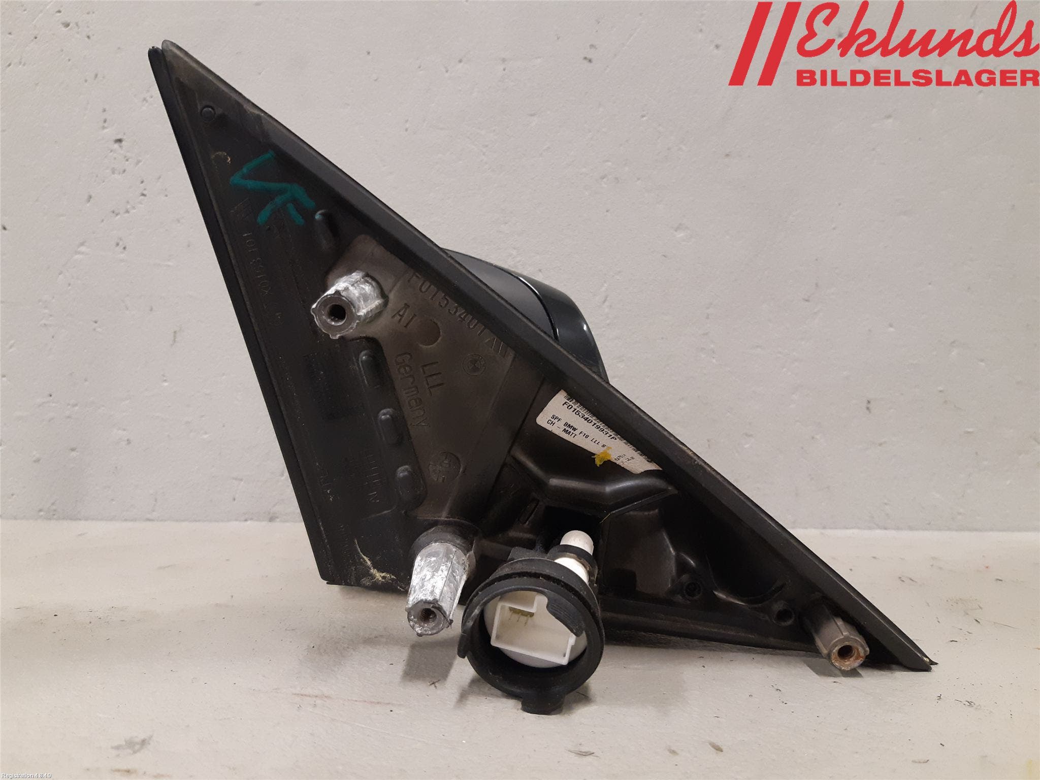 BMW 5 F10/F11/F18 09-17 Spegel Yttre El Hö