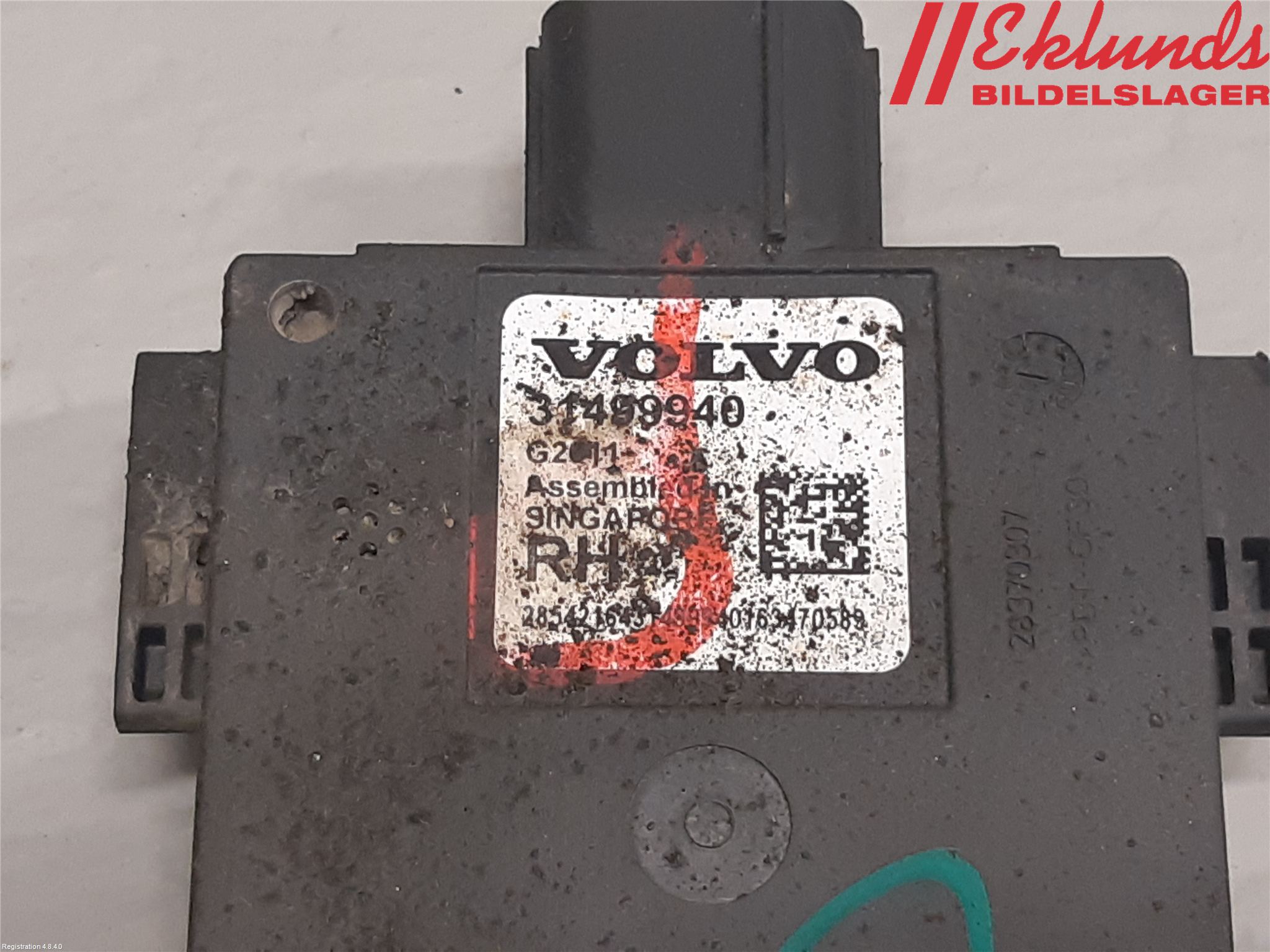 Volvo V90 17->> Sensor Aktivt Kollisionsskydd