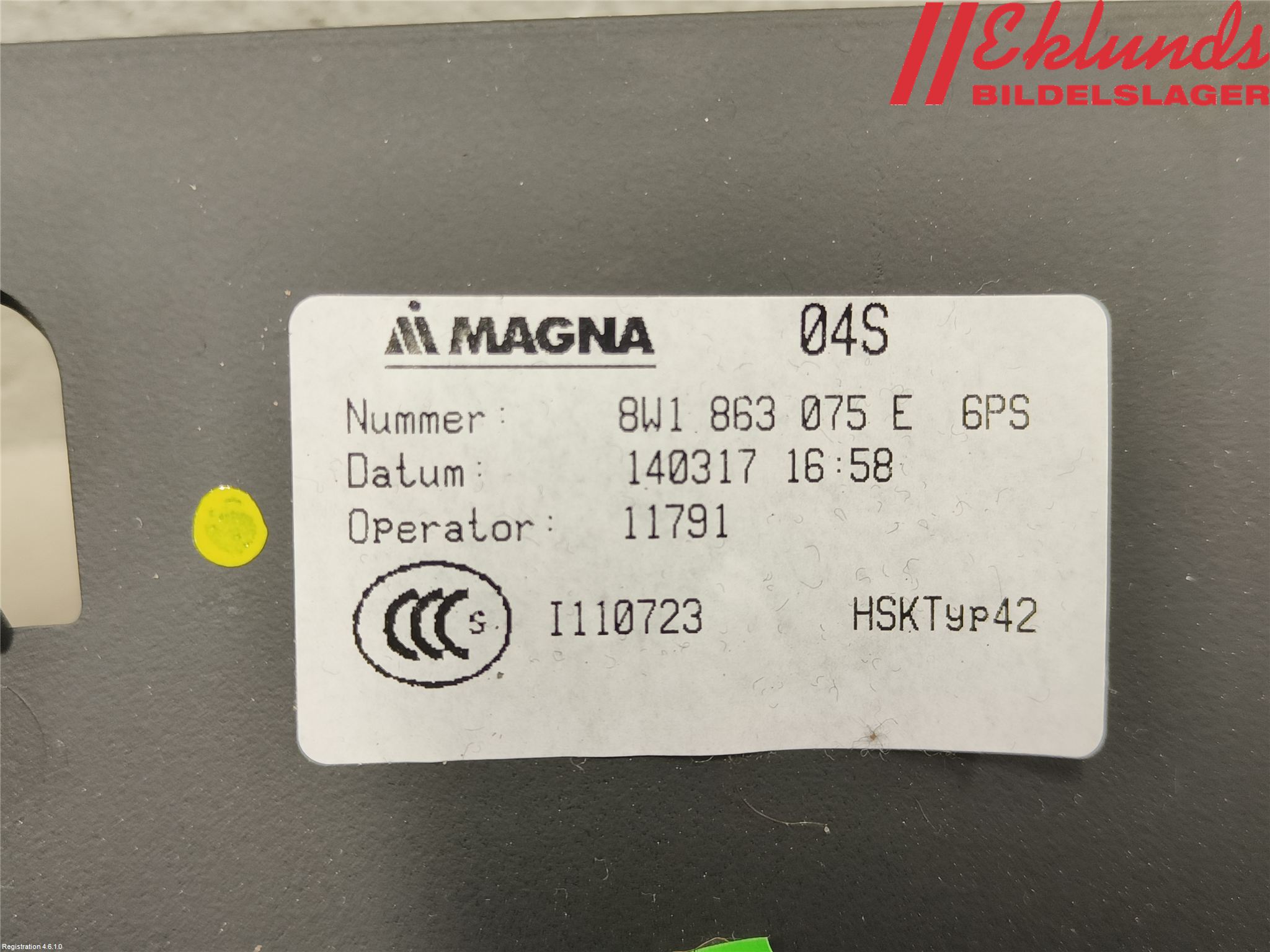 Audi A5 17- Instrumentbräda Förvaringsfack