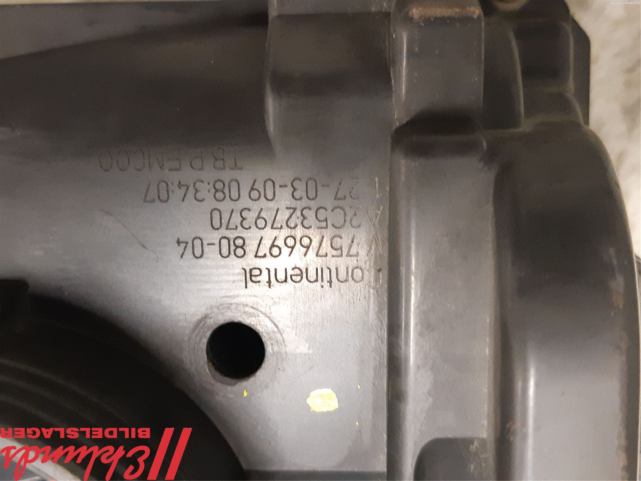 Citroen C3 PICASSO Injspjällhus