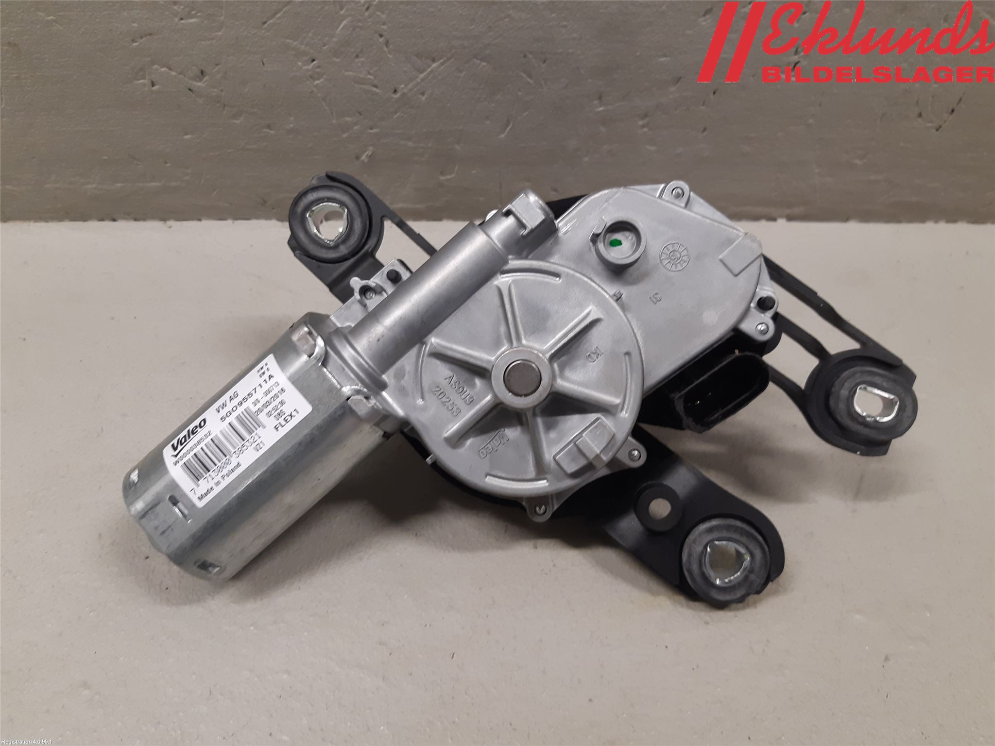 Volkswagen VW PASSAT 15-19 Torkarmotor Baklucka