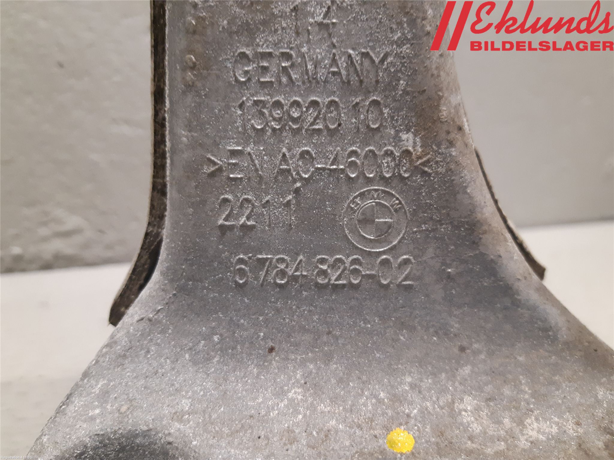 BMW X3 F25 10-17 Motorfäste