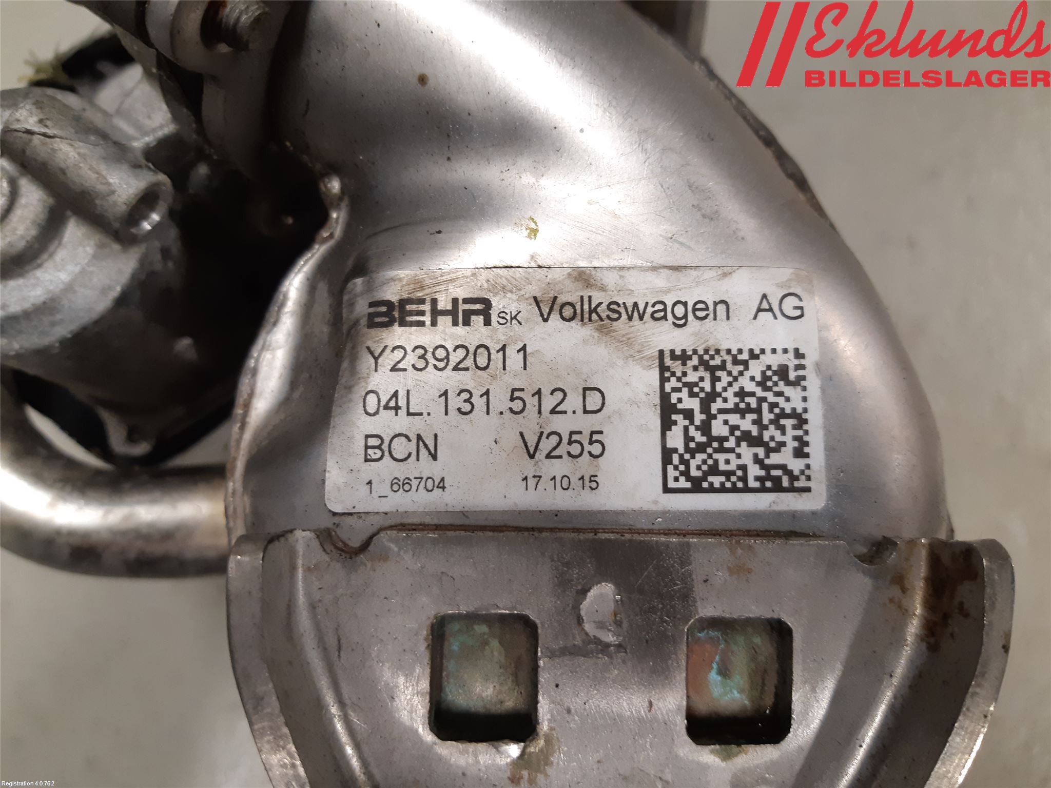 Volkswagen VW PASSAT 15-19 Avgaskylare
