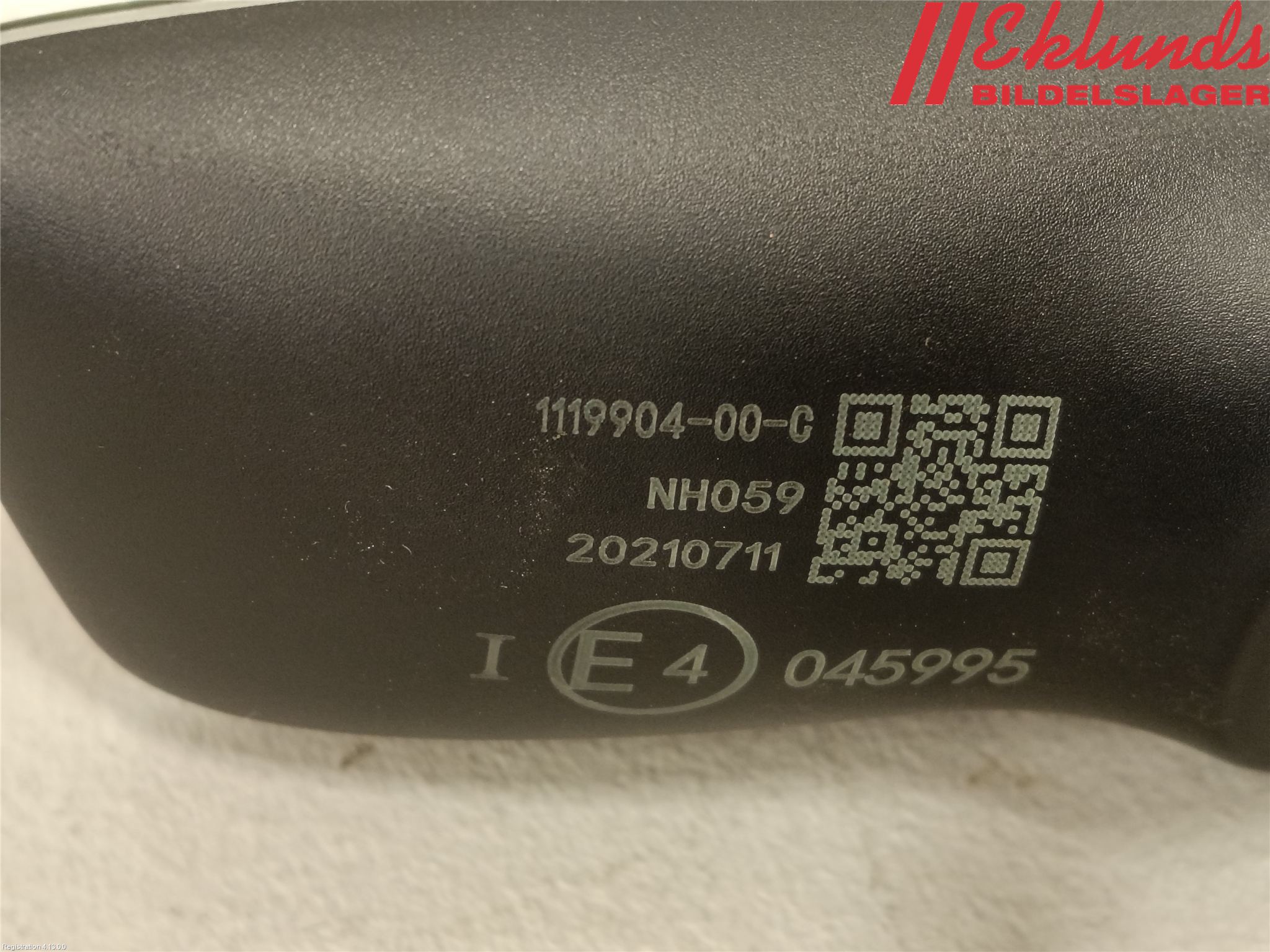 Tesla MODEL 3 17- Spegel Invändig El