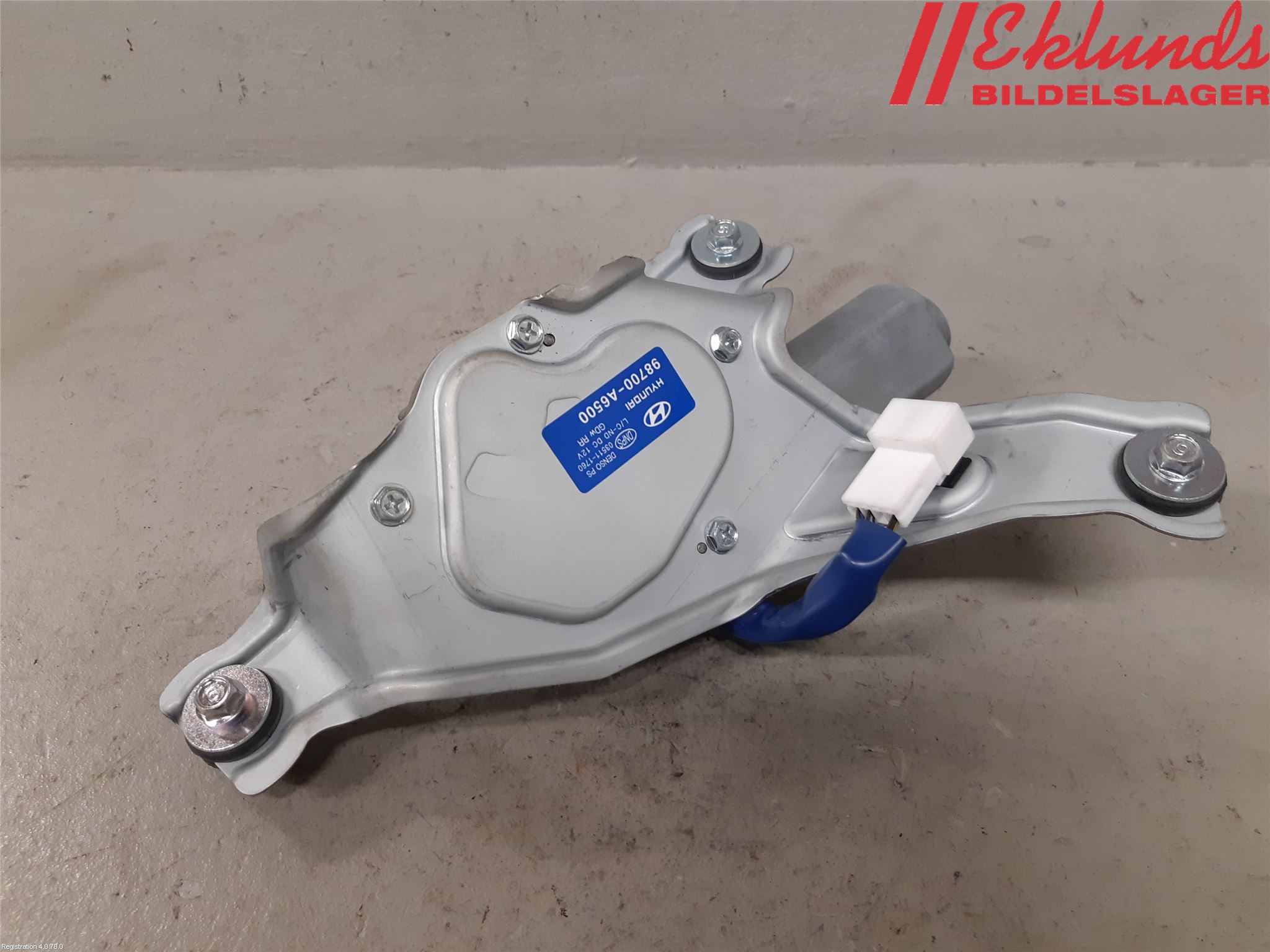 Hyundai i30 GD 13-17 Torkarmotor Baklucka