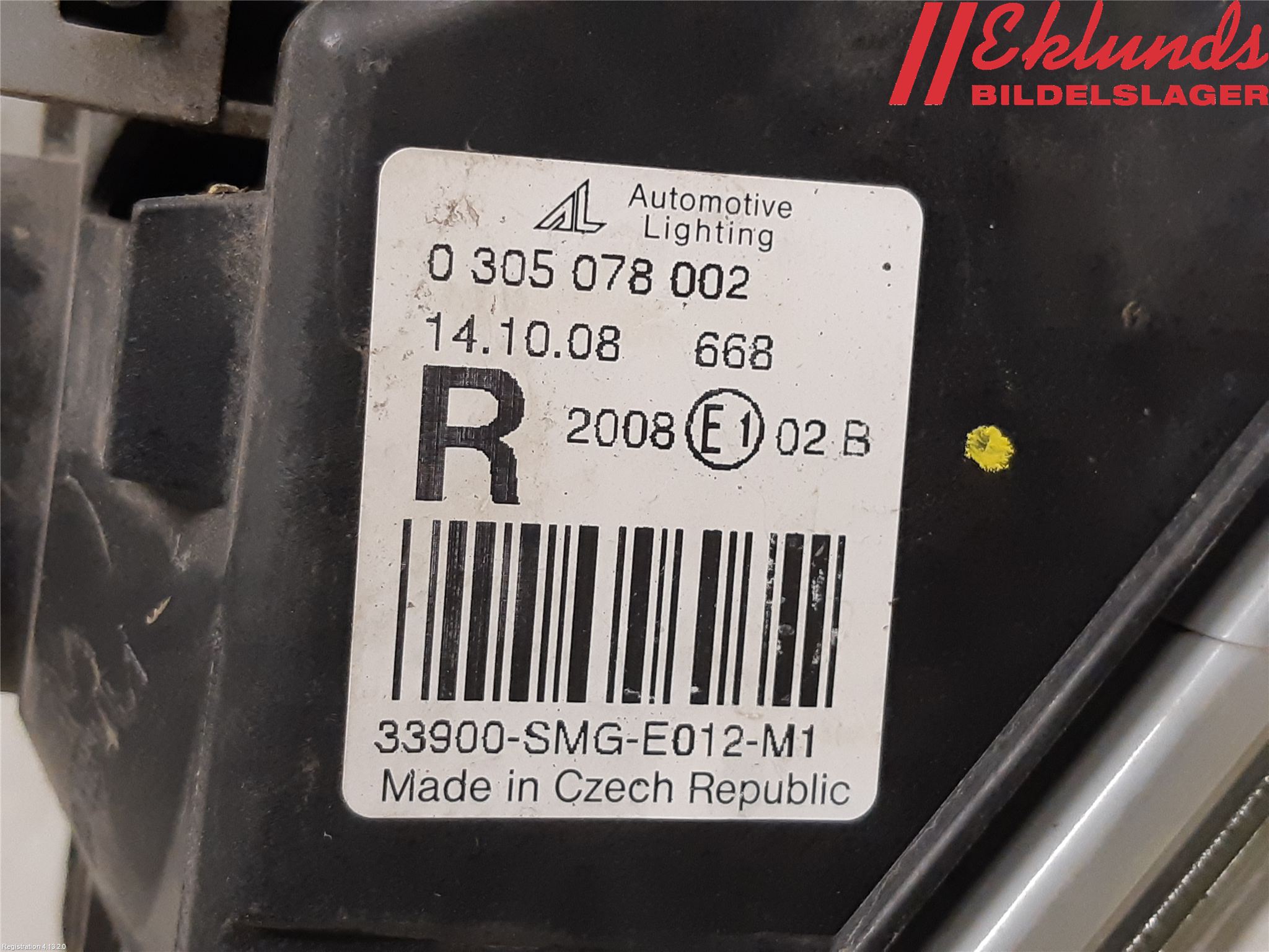 Honda CIVIC 06-11 Dimljus-Varselljus Fram