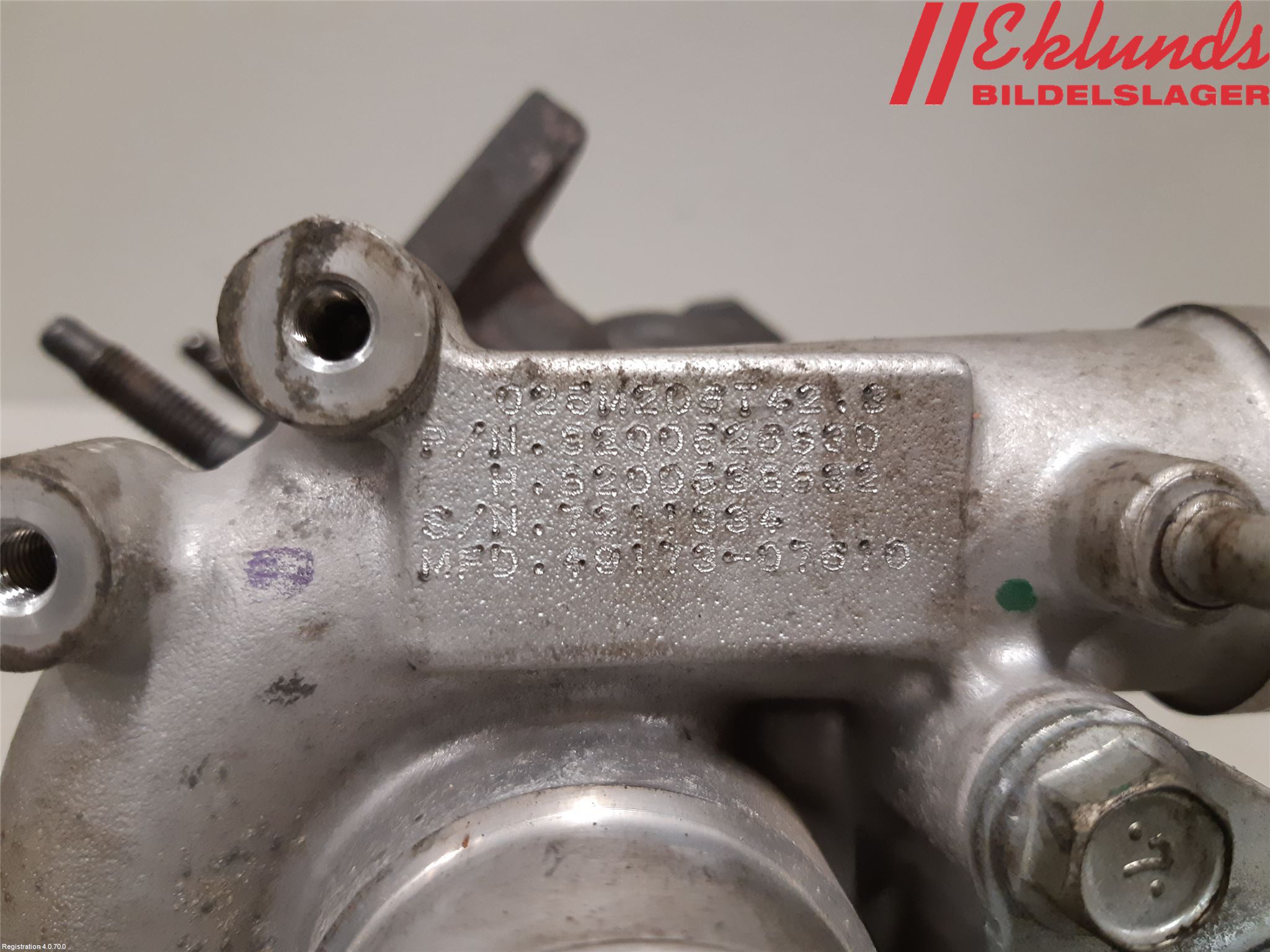 Renault CLIO III  06-09 Turboaggregat