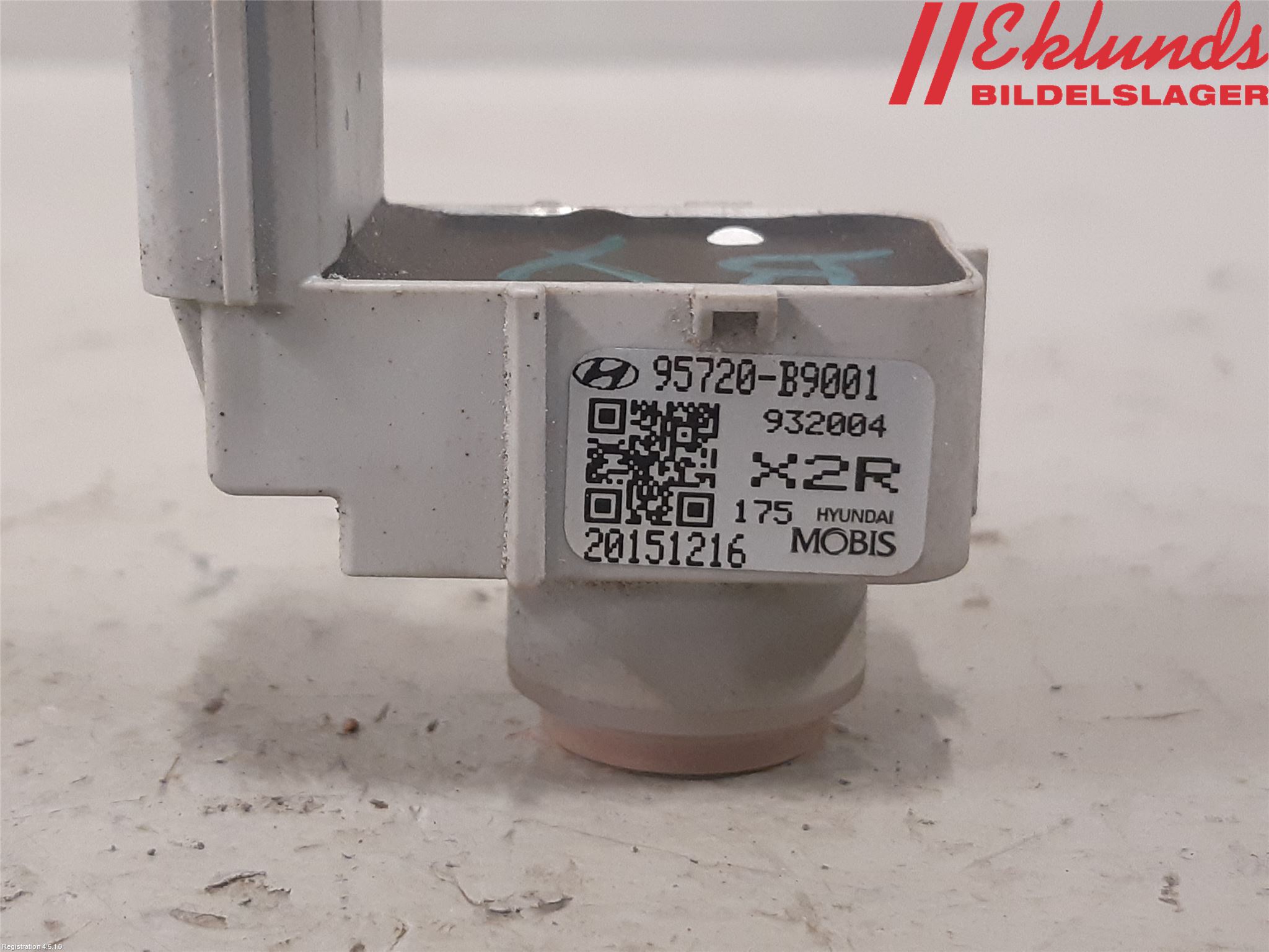 Hyundai i10 BA 14-16 Parkeringshjälp Backsensor