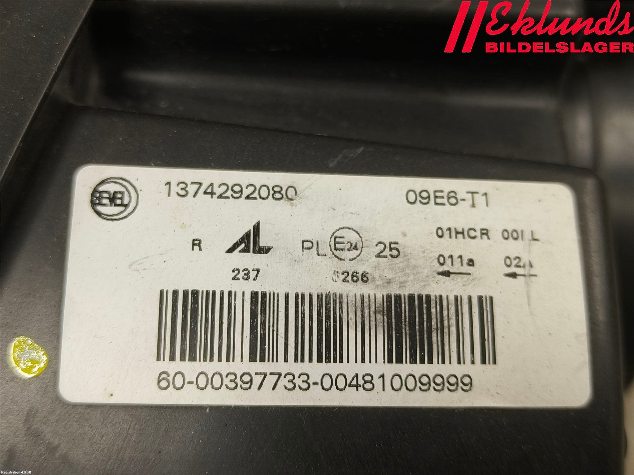 Fiat DUCATO 07-15 Strålkastare Höger