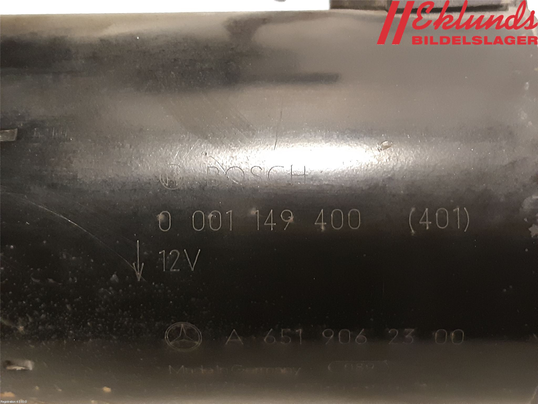 Mercedes-Benz MB C-KLASS (W204) 07-15 Startmotor Diesel