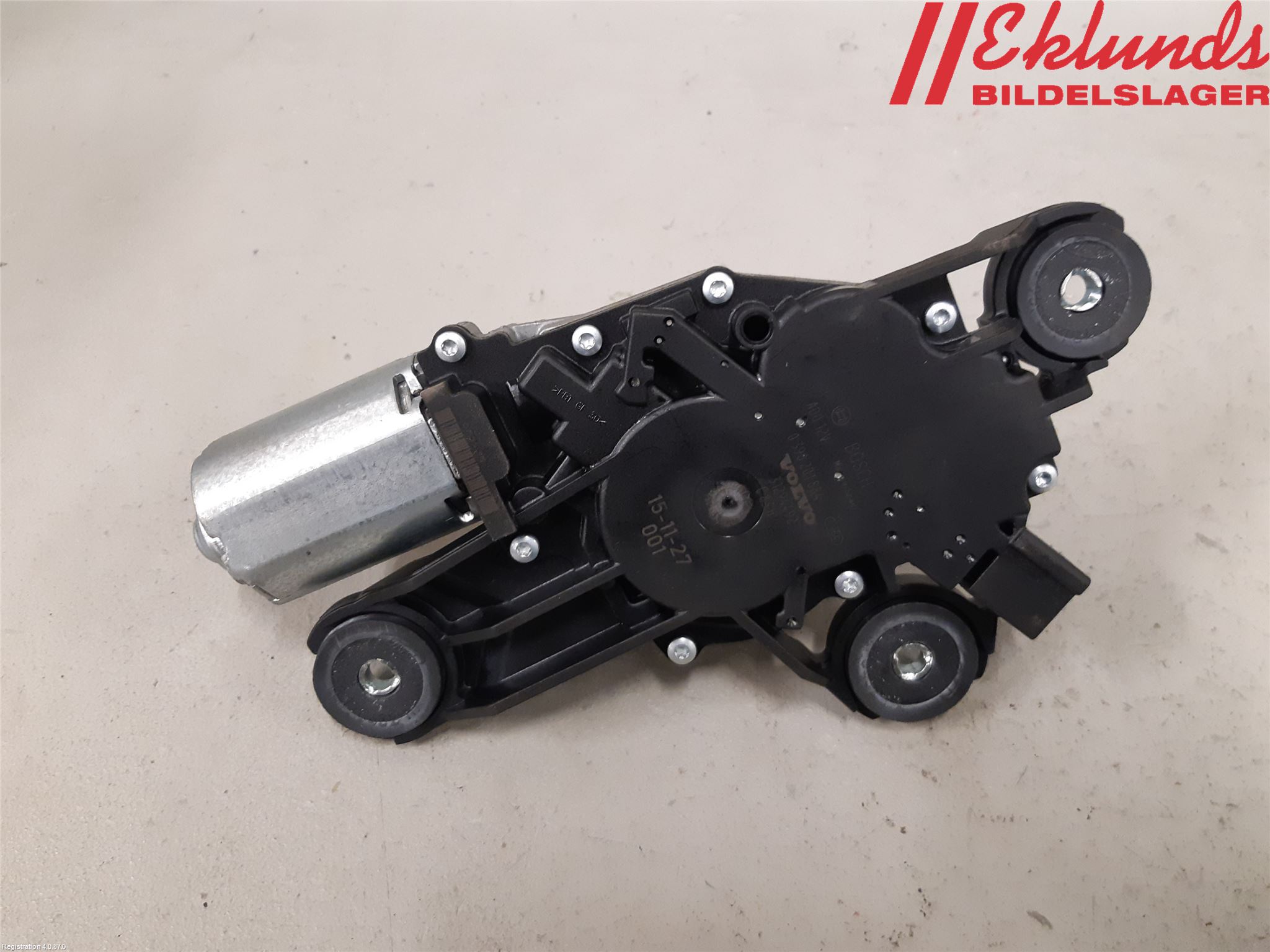 Volvo V60 14-18 Torkarmotor Baklucka