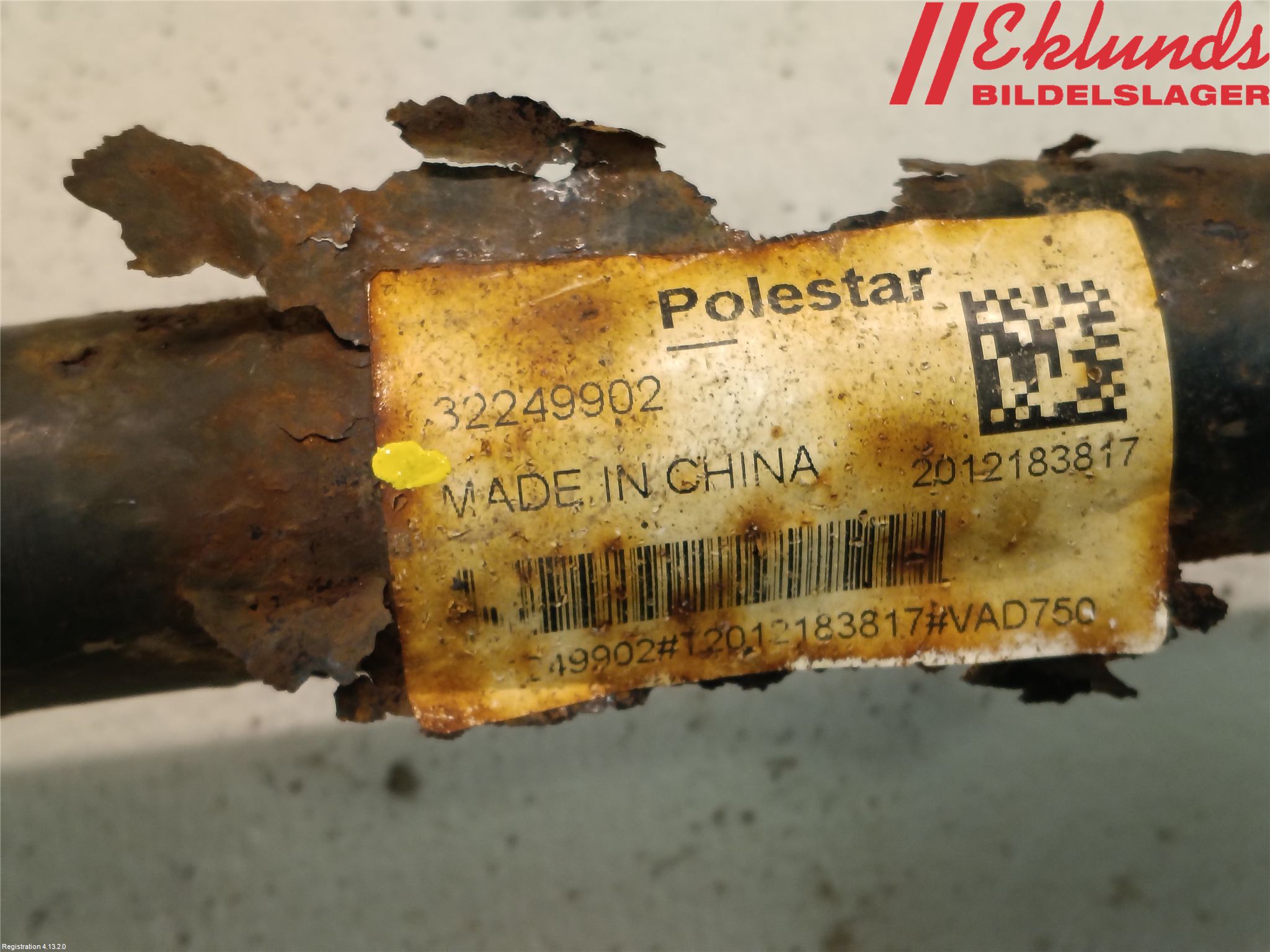 Polestar 2 20- Drivaxel Bak Vänster