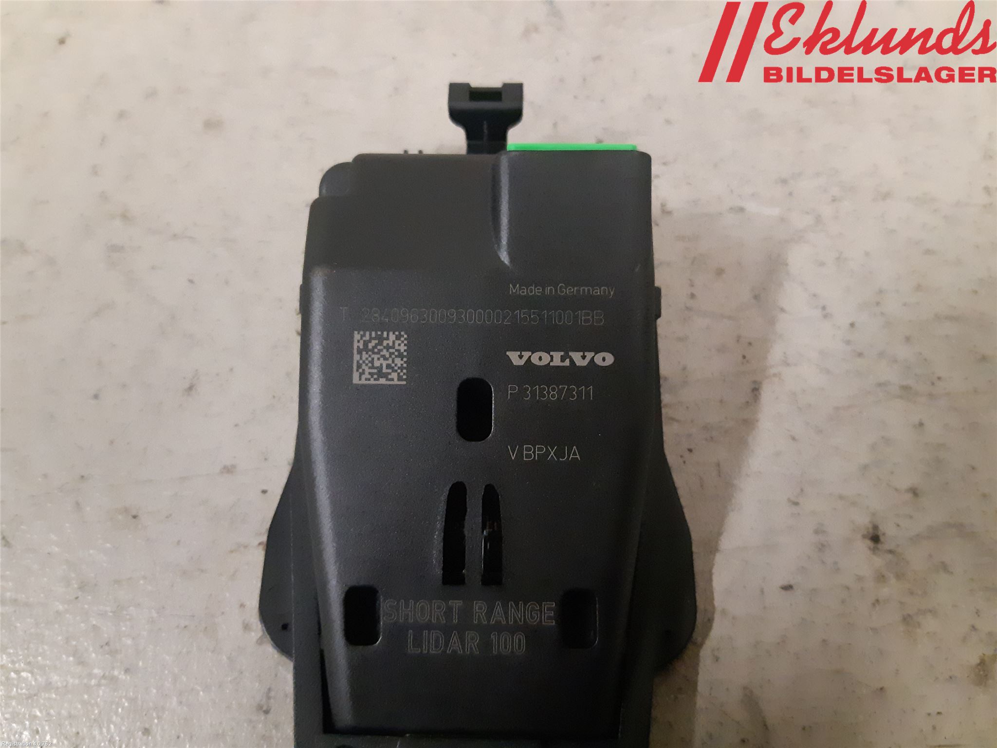 Volvo S80 14-16 Sensor Aktivt Kollisionsskydd