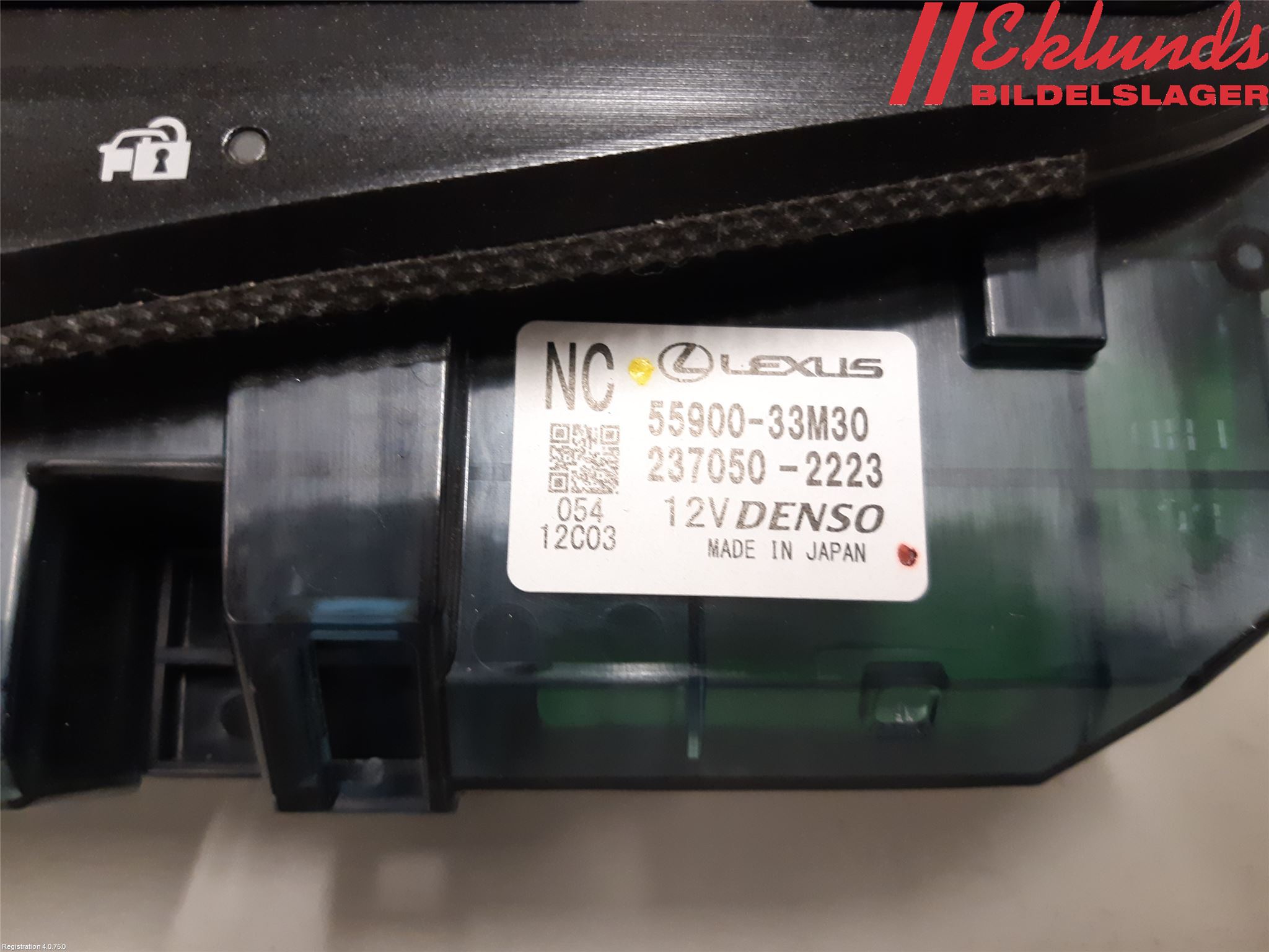 Lexus ES 250/300/330 Ac Styrenhet Ac Manöveren