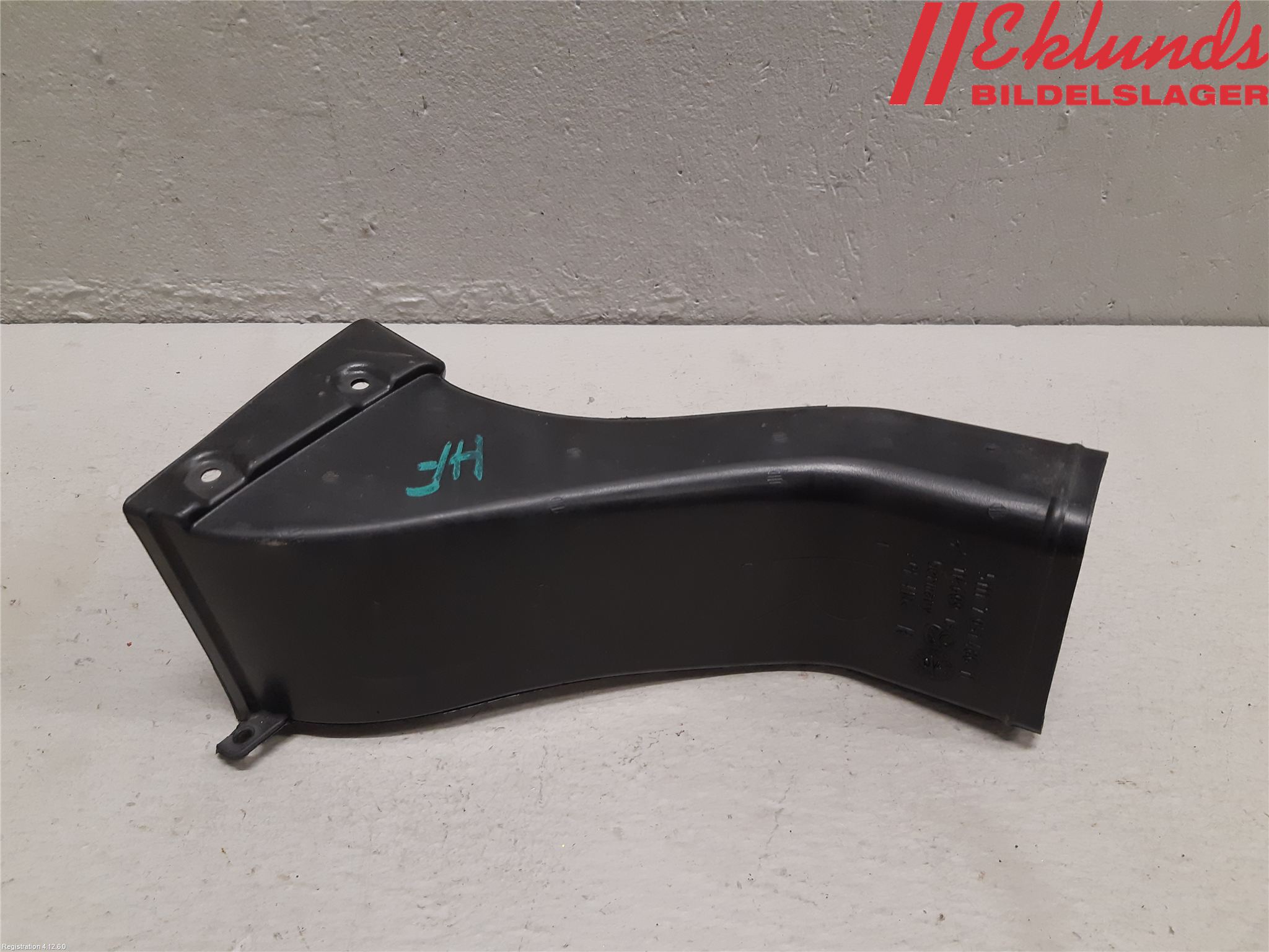 BMW 6 E63/64    02-10 Deflektor Plåt-Plast Kylning