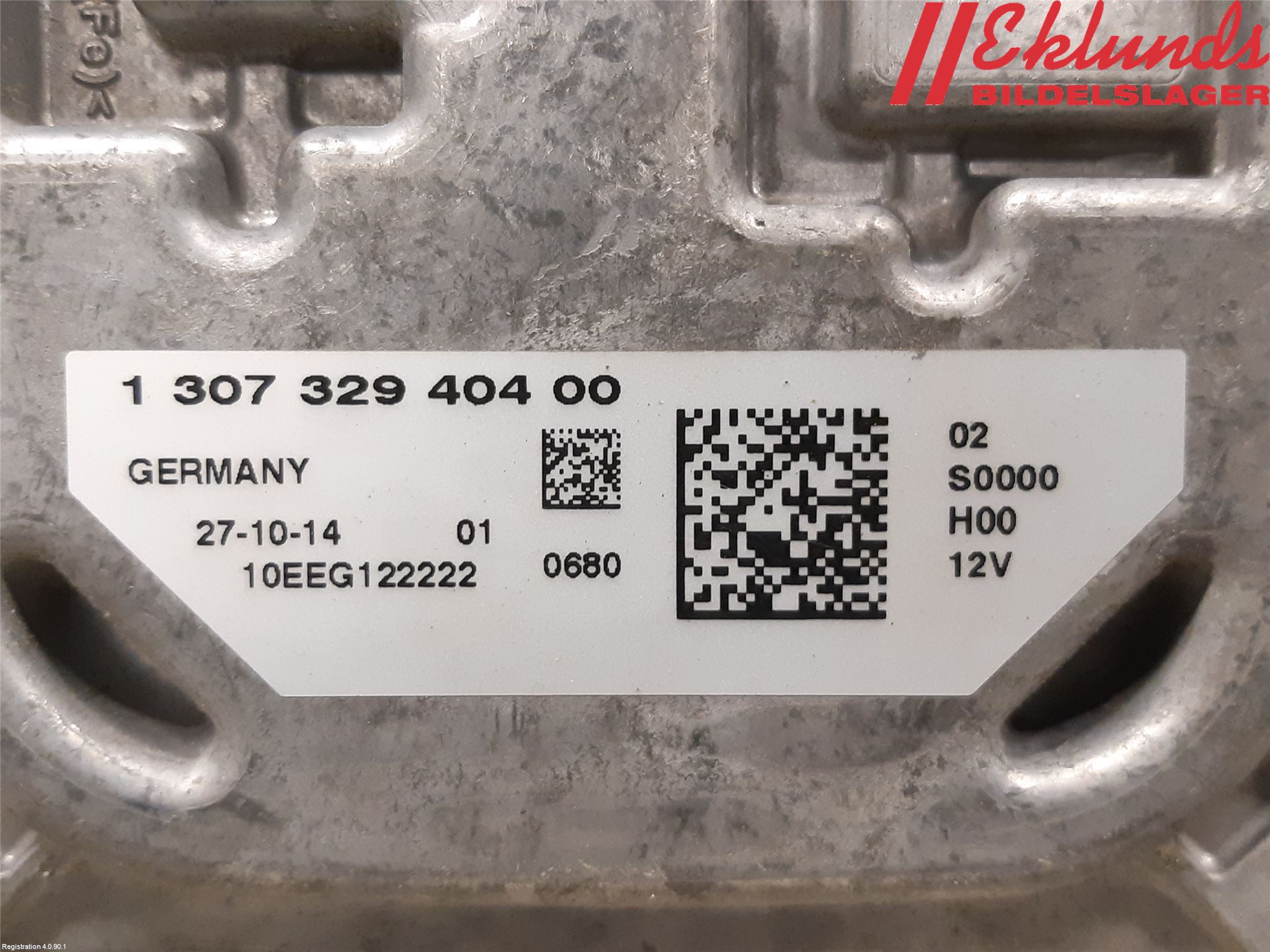 Peugeot 308 14-21 Styrenhet Strålkastare