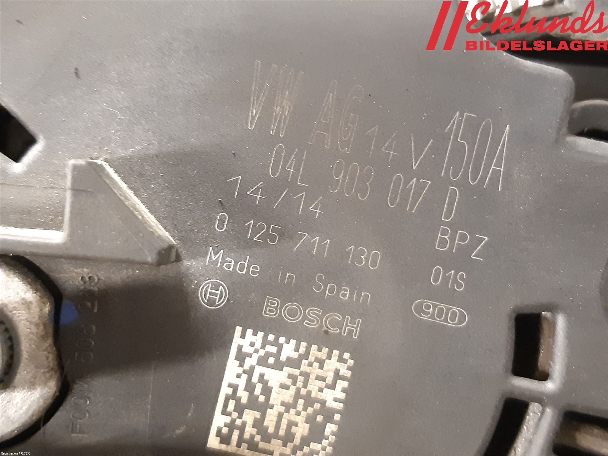 Audi A5 07-16 Generator