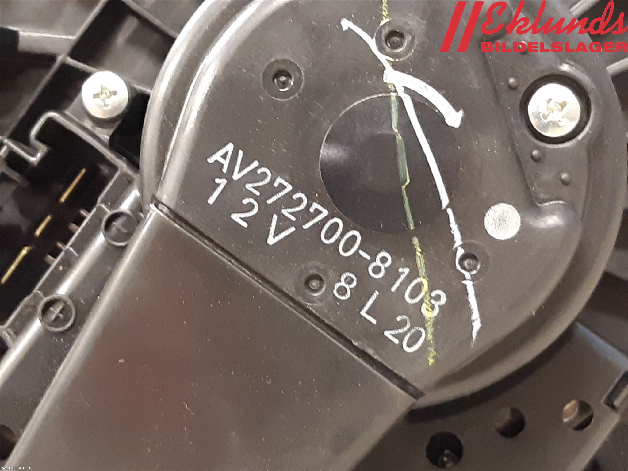 Toyota VERSO 09-18 Värmefläkt