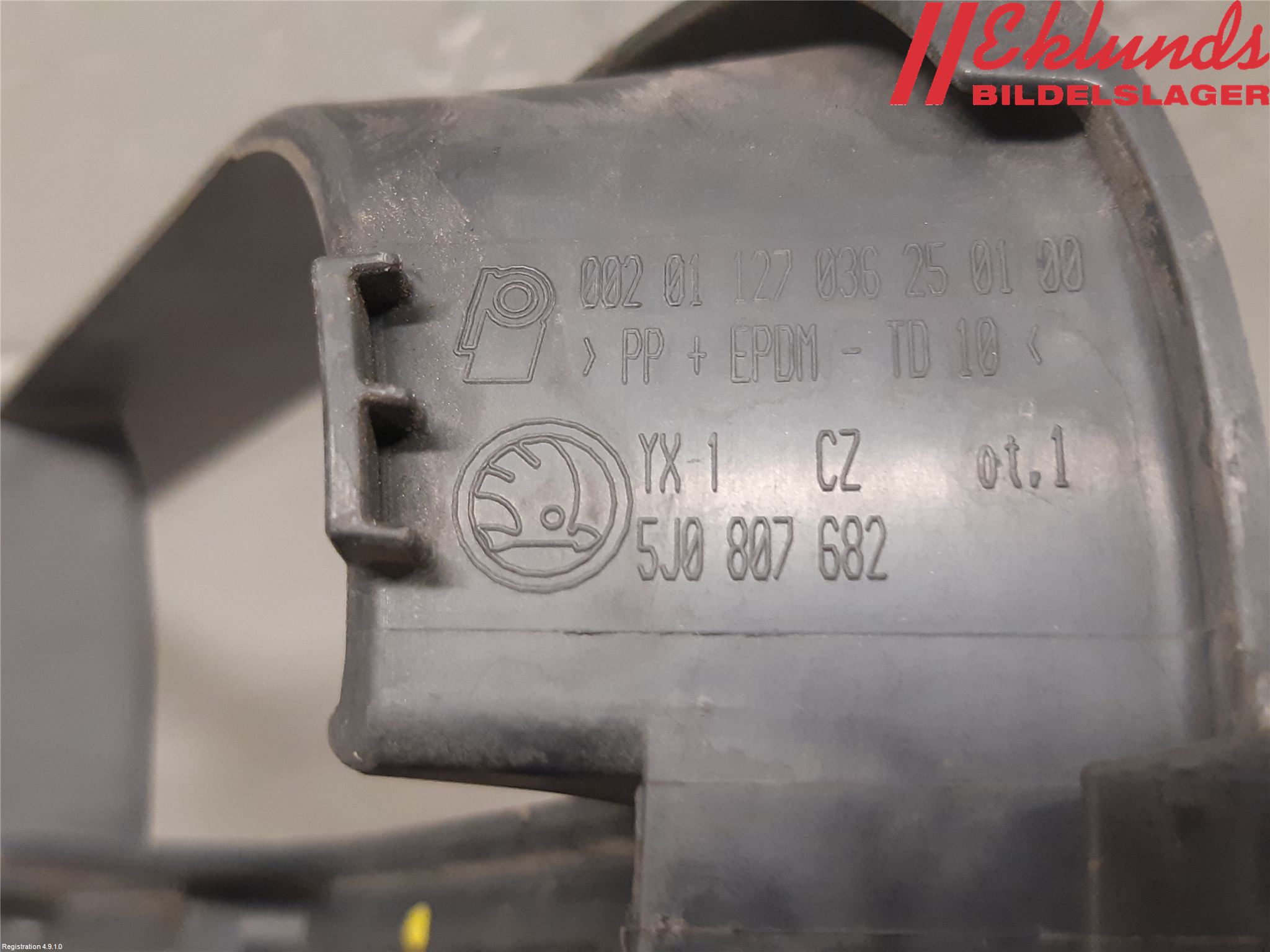 Skoda FABIA 07-14 Stöt Utfyllnad-List-Grill