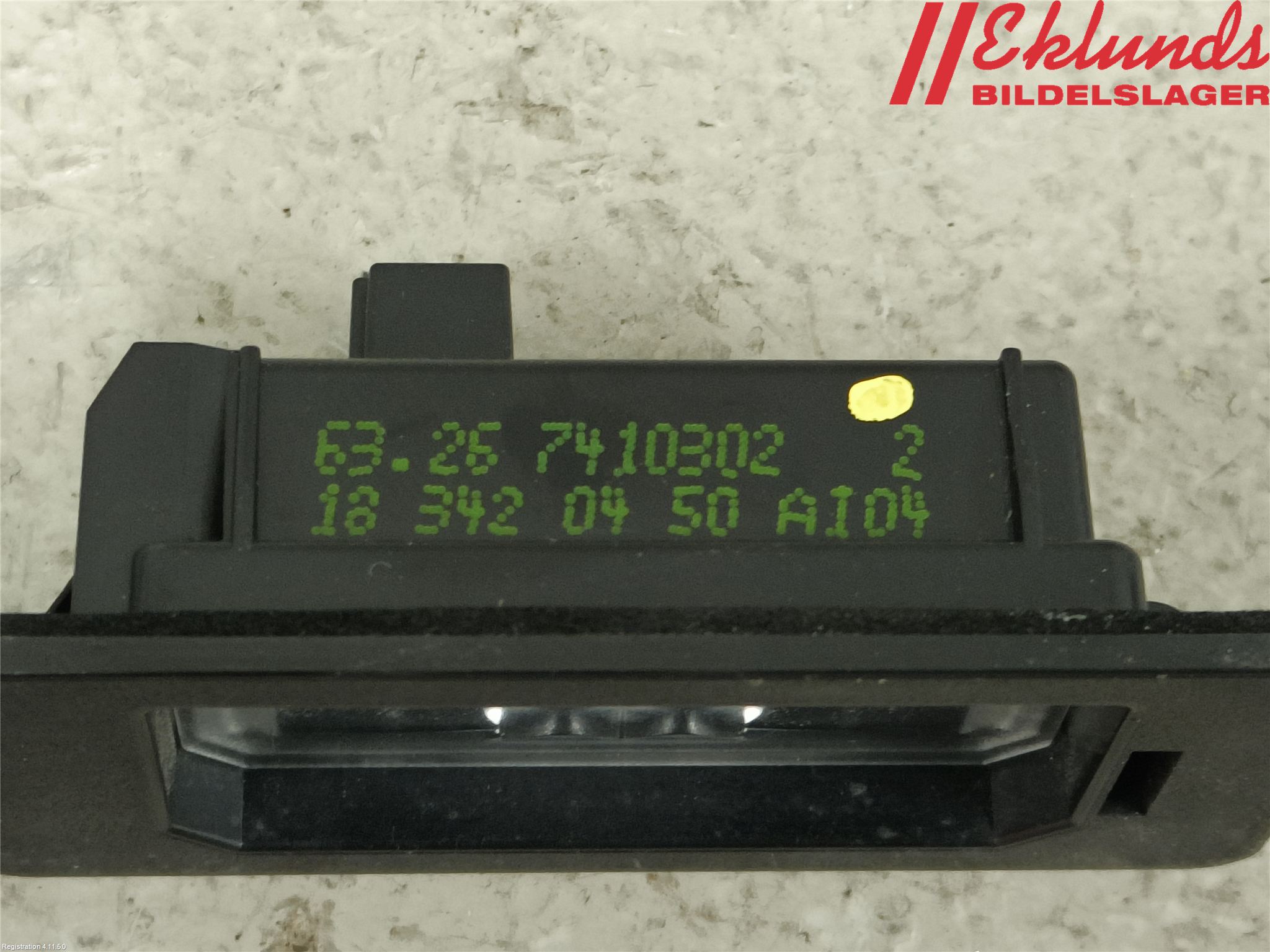 BMW 5 G30/G31/F90 17-23 Skylt Belysning