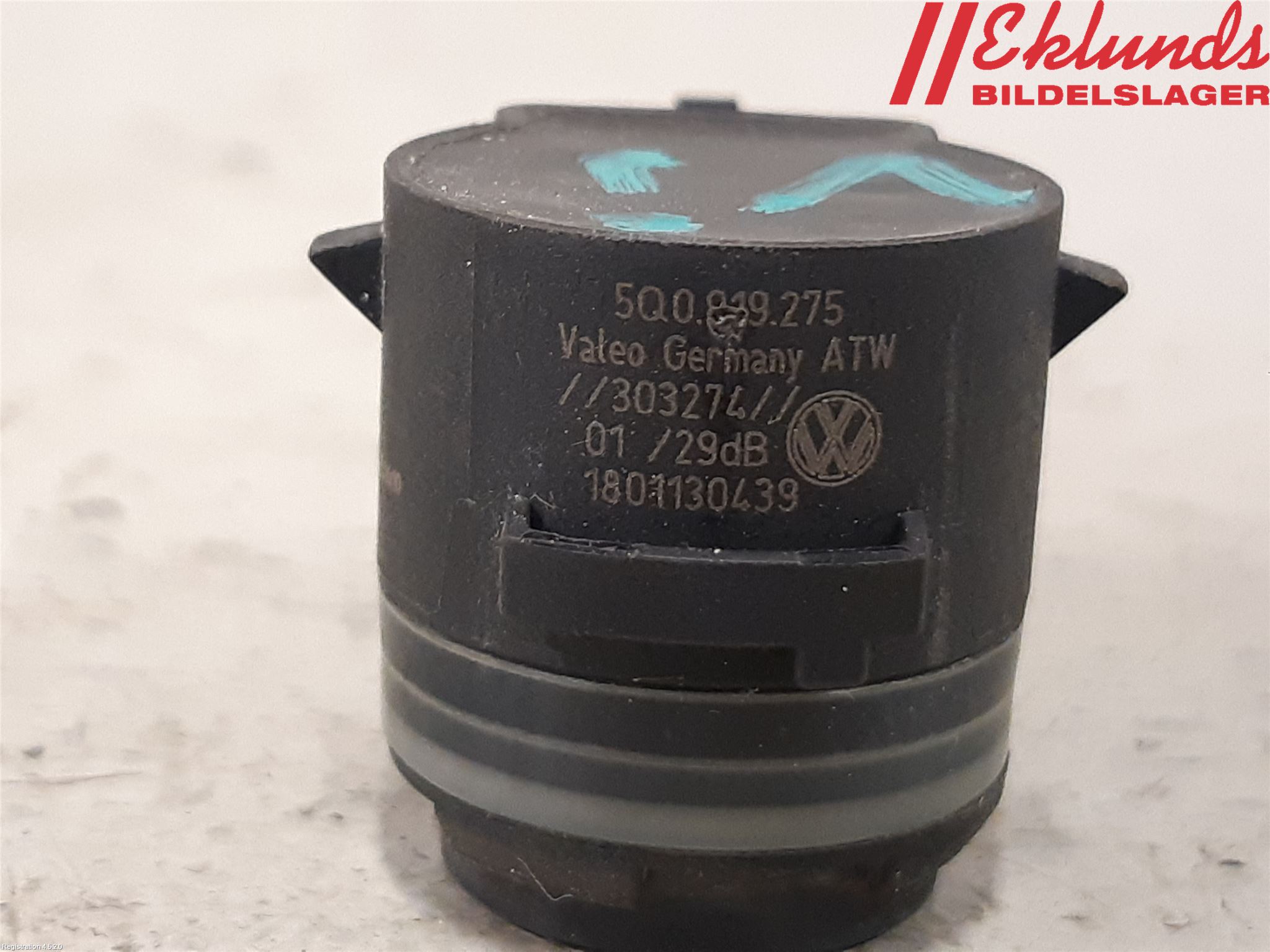 Volkswagen VW GOLF / E-GOLF VII 13-20 Parkeringshjälp Frontsensor