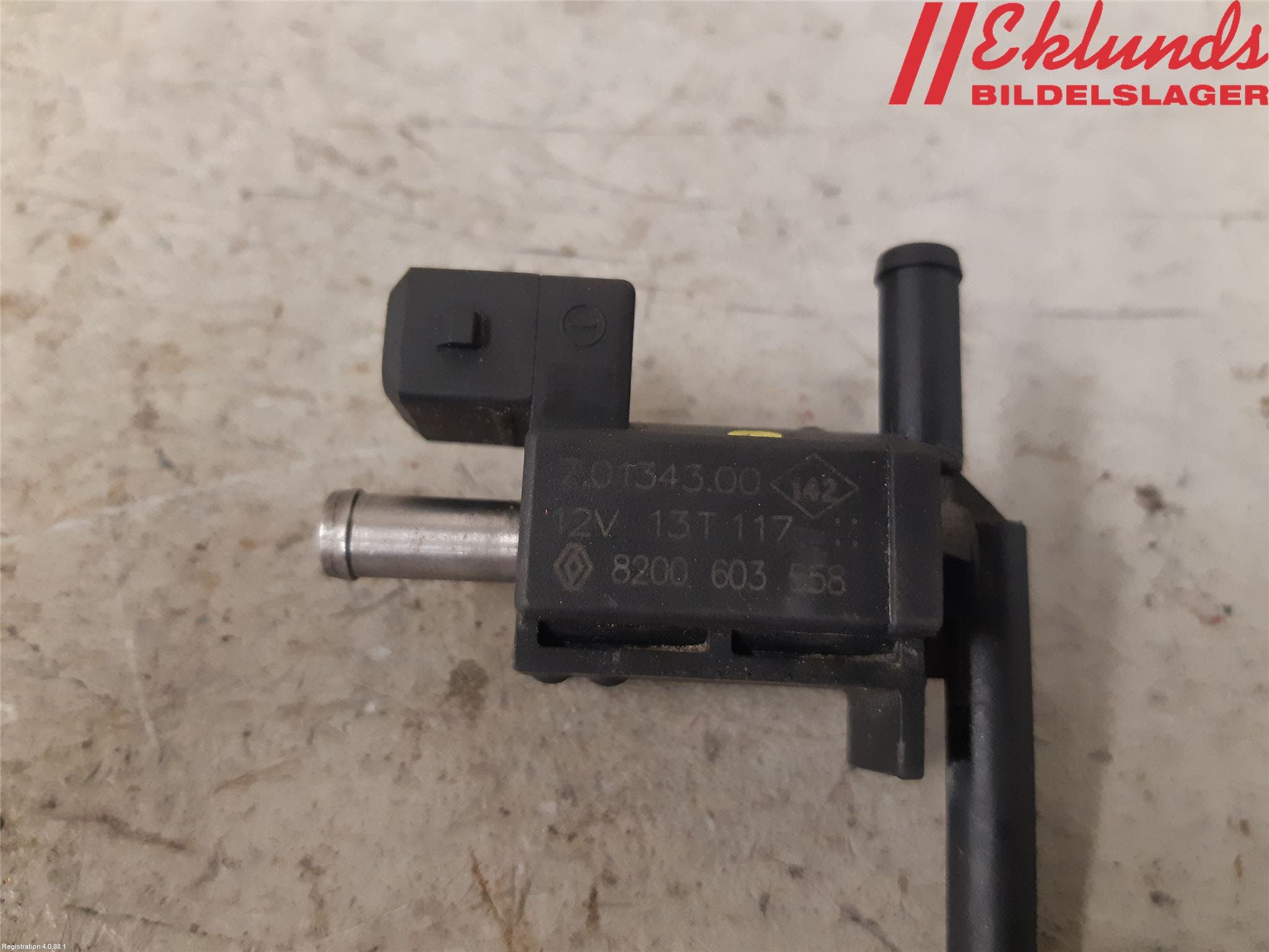Dacia LODGY 12-18 Magnetventil Laddtryck