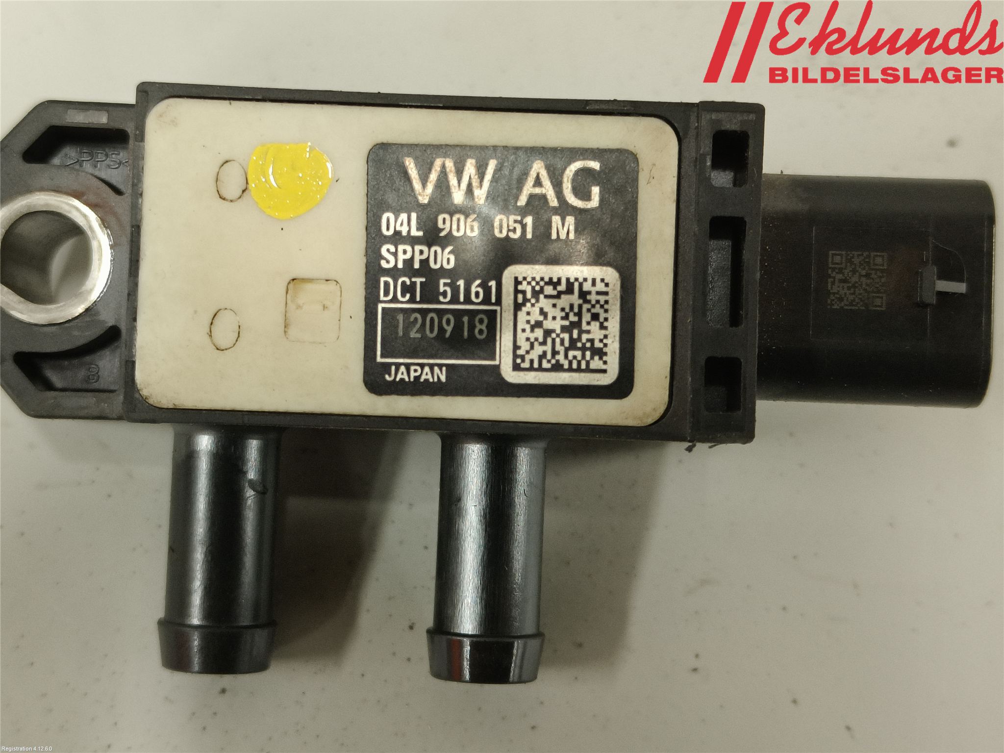 Volkswagen VW PASSAT 15-19 Givare Temp-Tryck Avgas