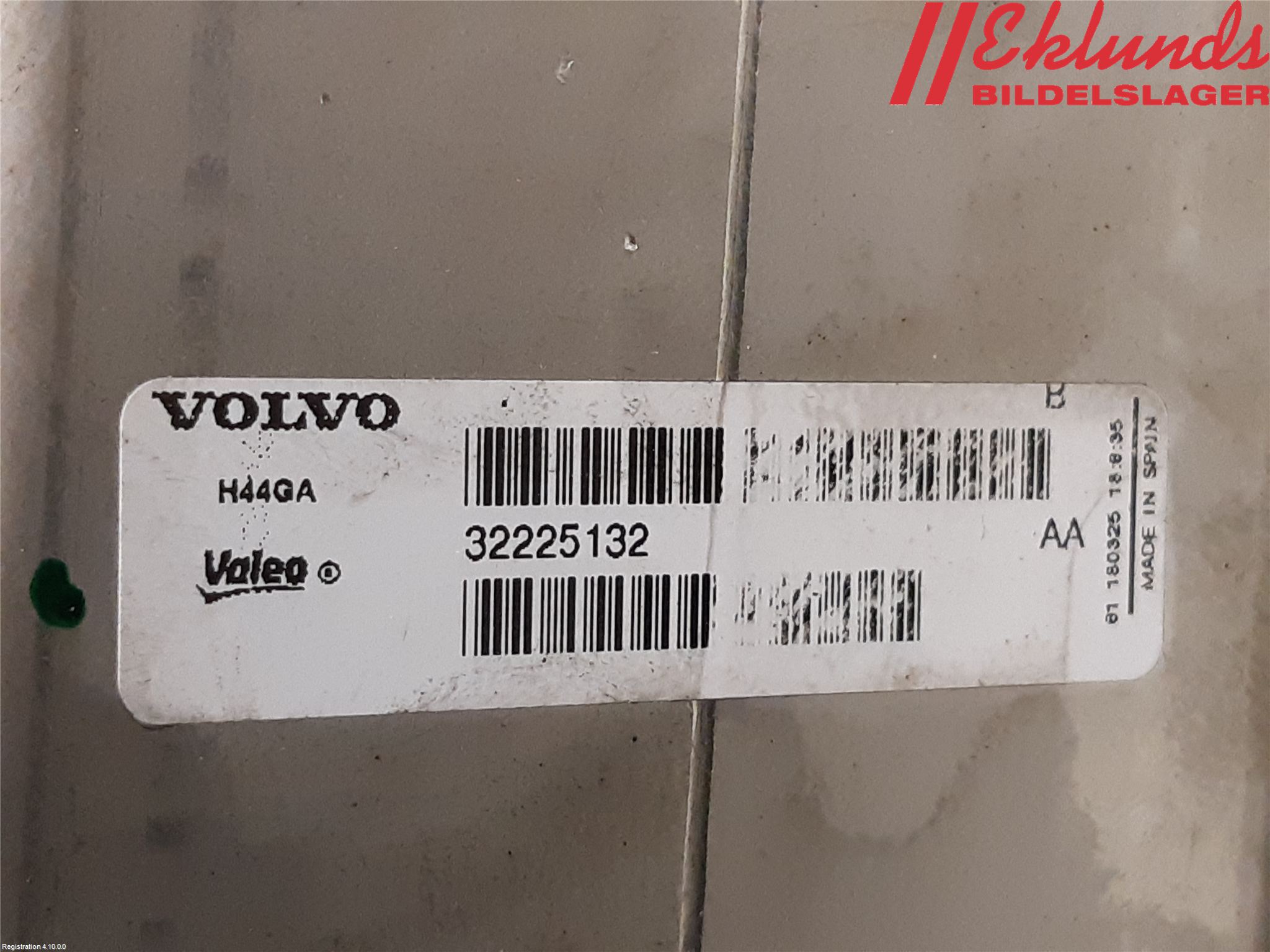Volvo V70 14-16 Egr Ventil