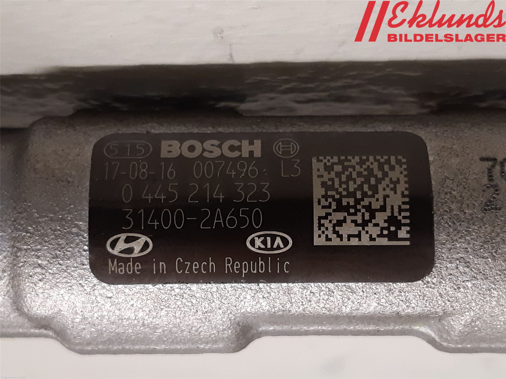 Kia CEED 12-18 Injbränslefördelare