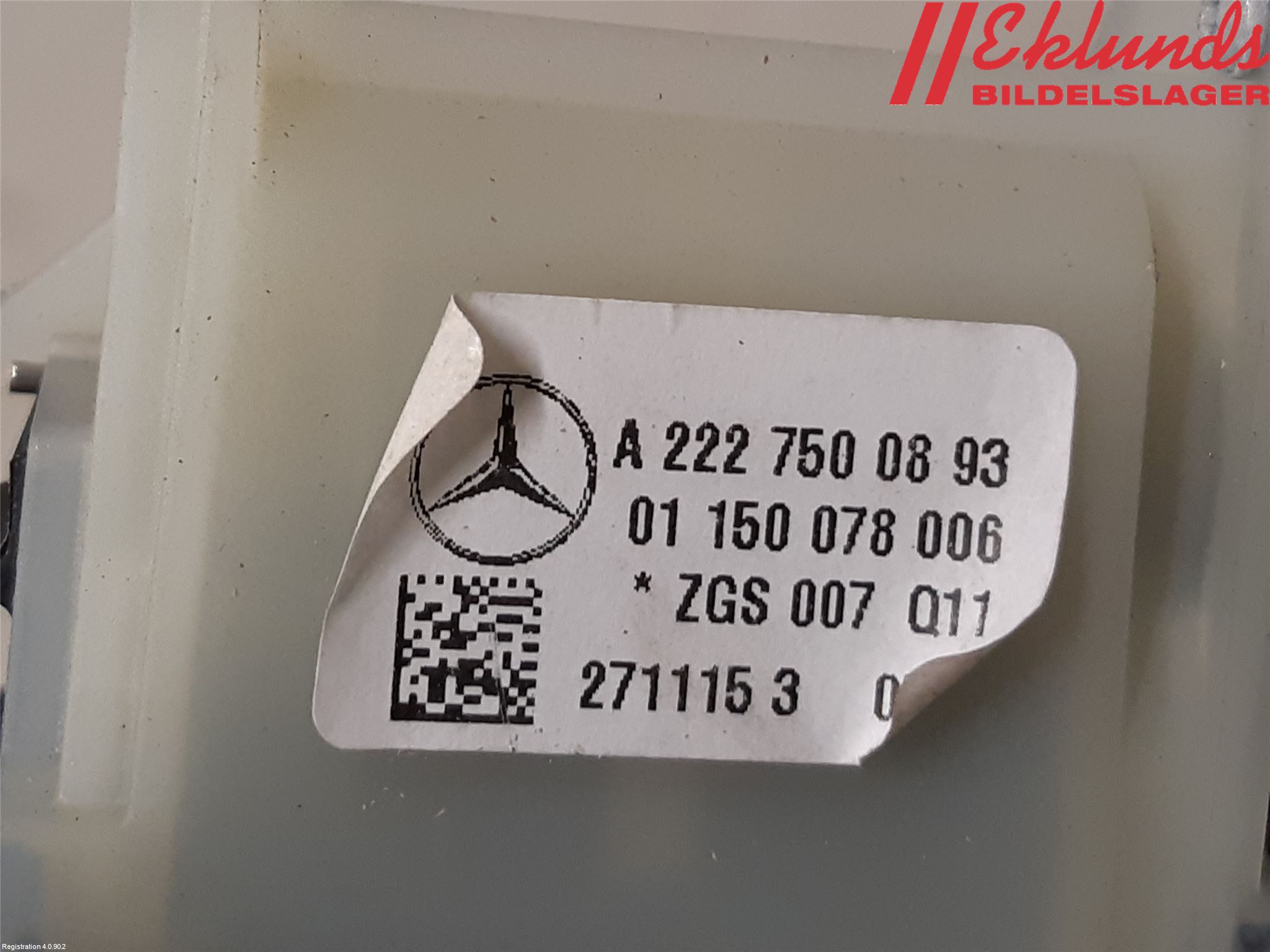 Mercedes-Benz MB C-KLASS (W205) 14-21 Bakluckehandtag
