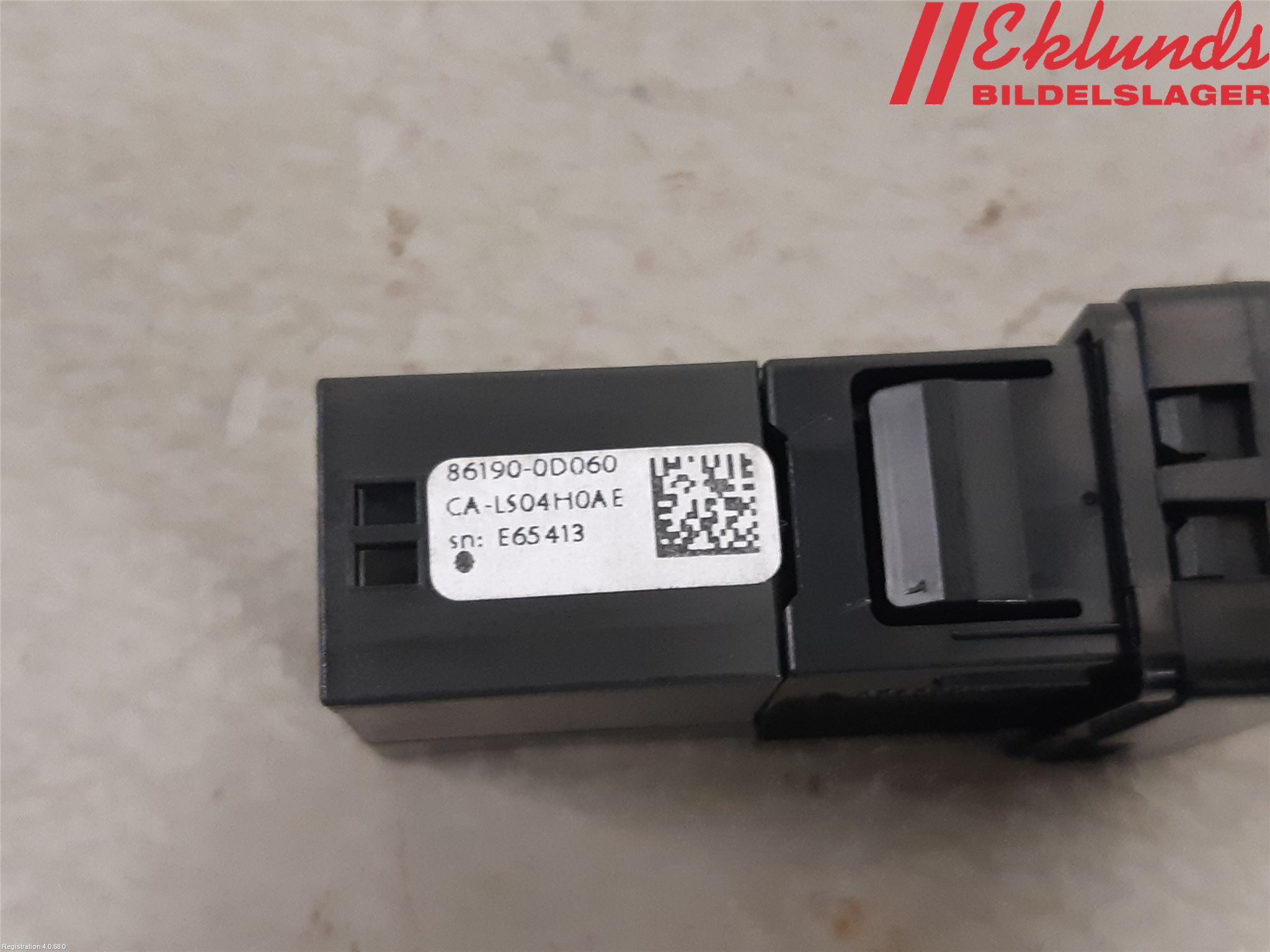 Toyota YARIS XP130 15-20 Usb Connection