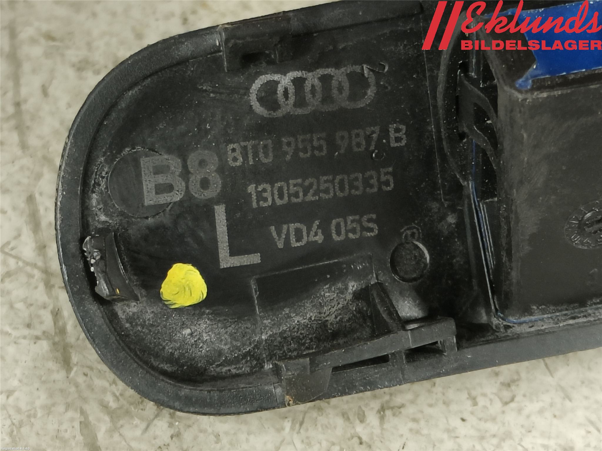 Audi A4/S4 08-11 Spolarmunstycke Rutor