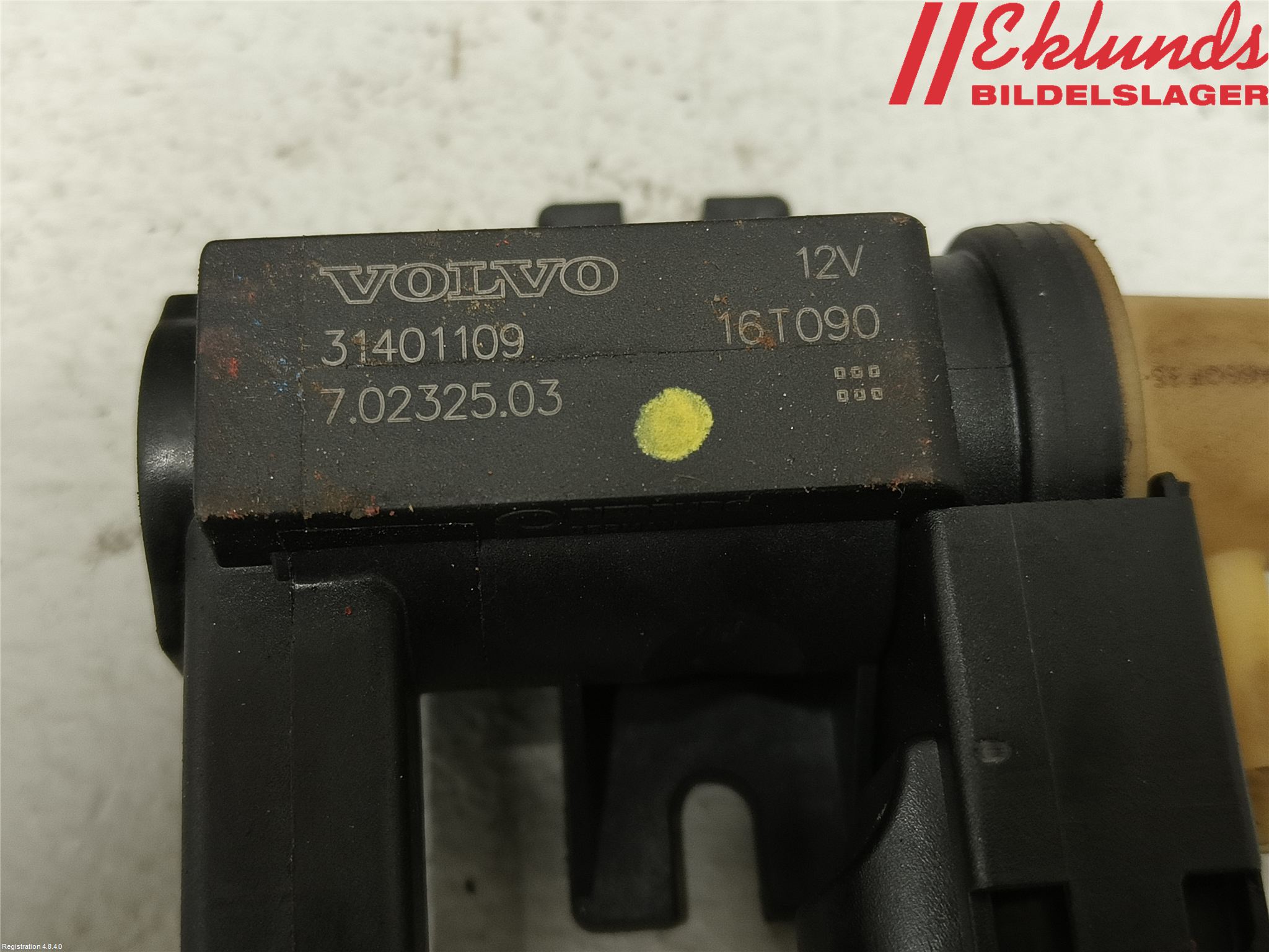 Volvo V40 12-19 Vakuumventil
