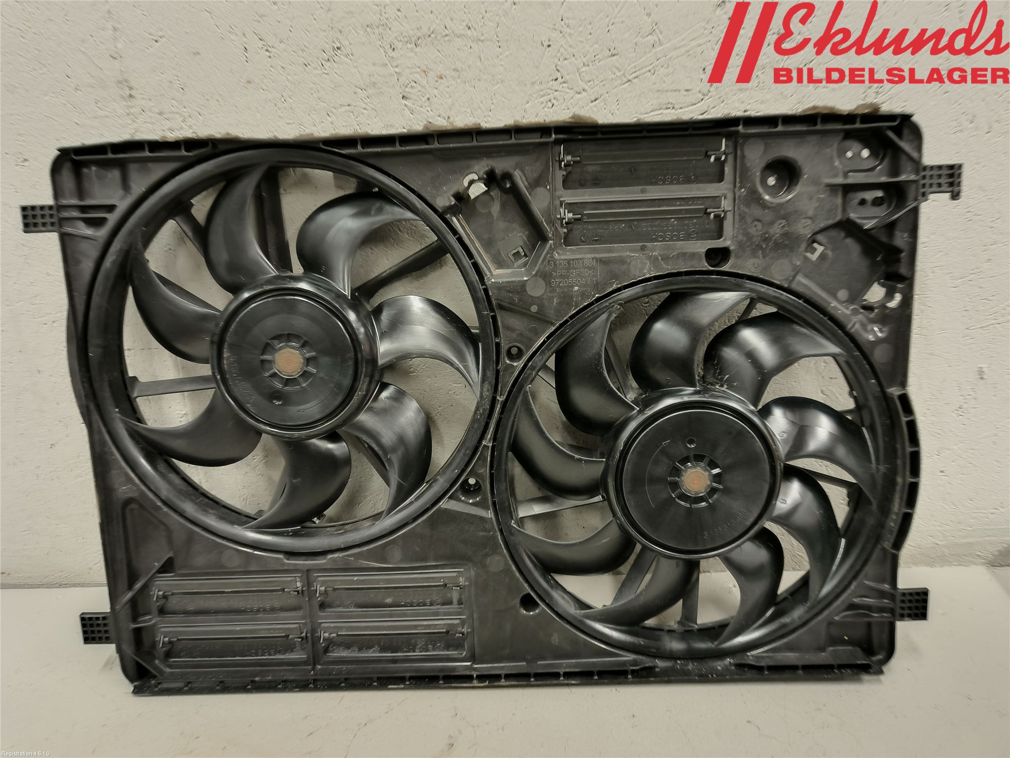 Ford KUGA 17-19 Kylfläkt El