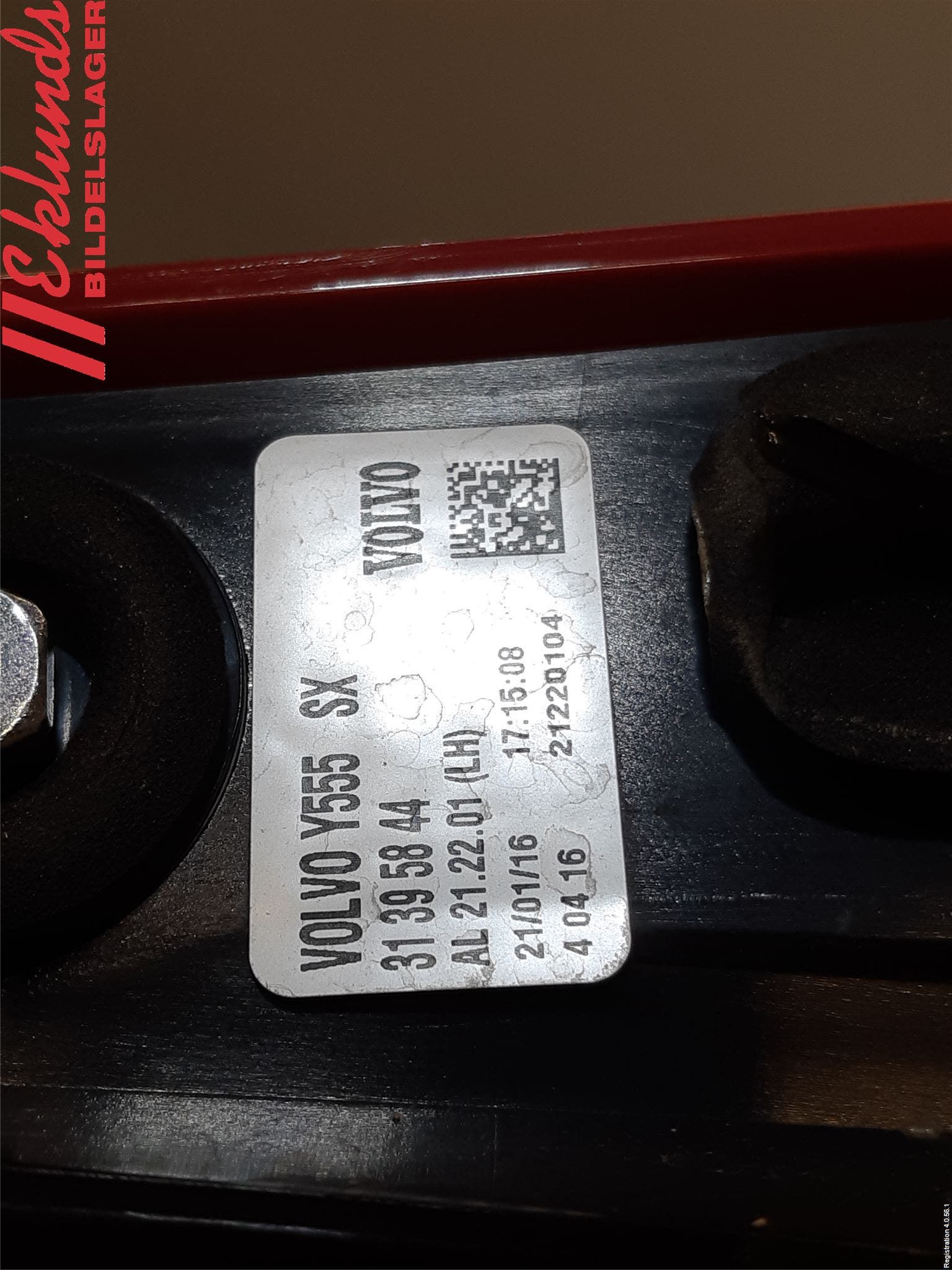 Volvo V40 12-19 Bakljus Vänster