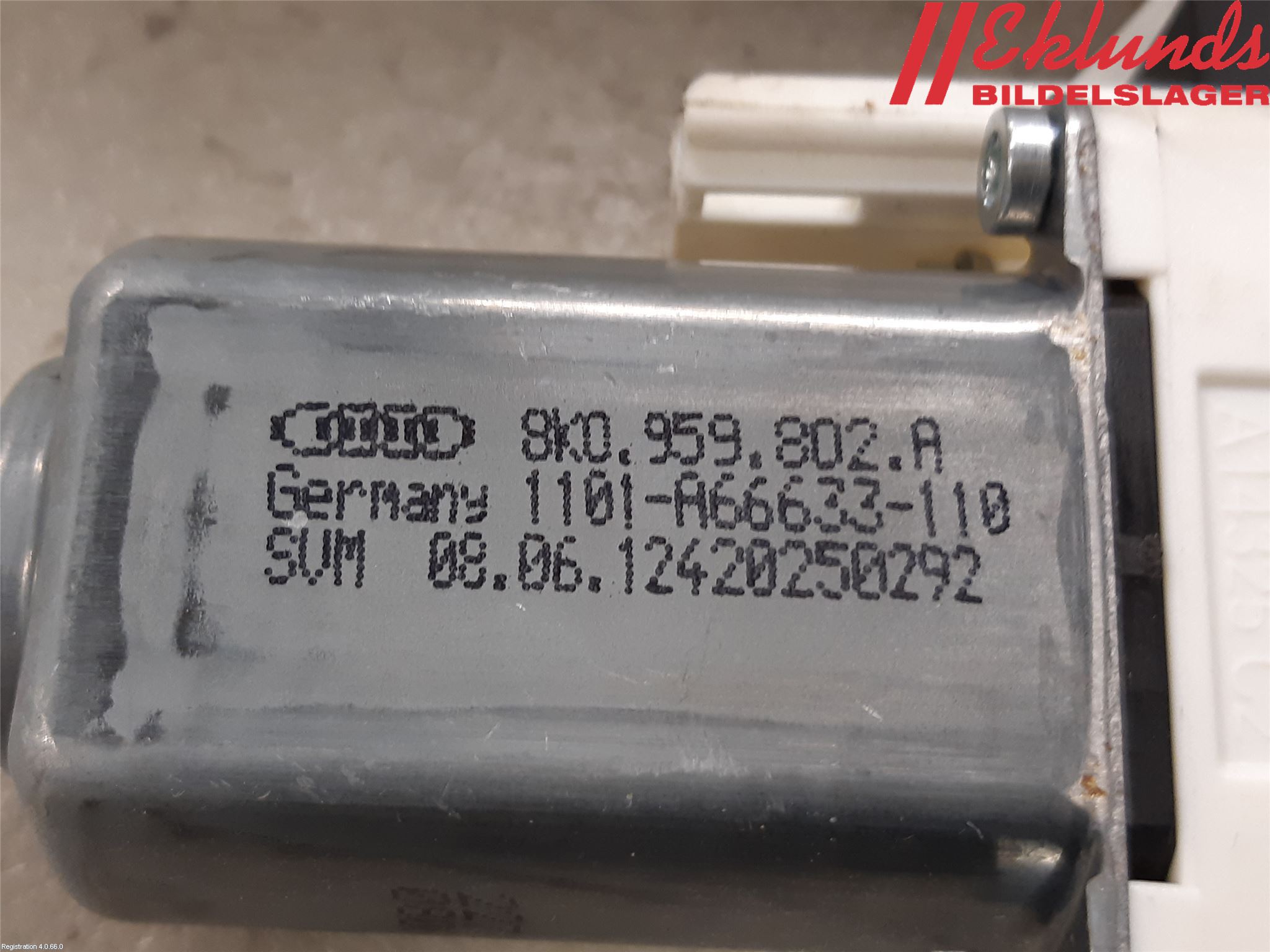 Audi A5 07-16 Fönsterhissmotor