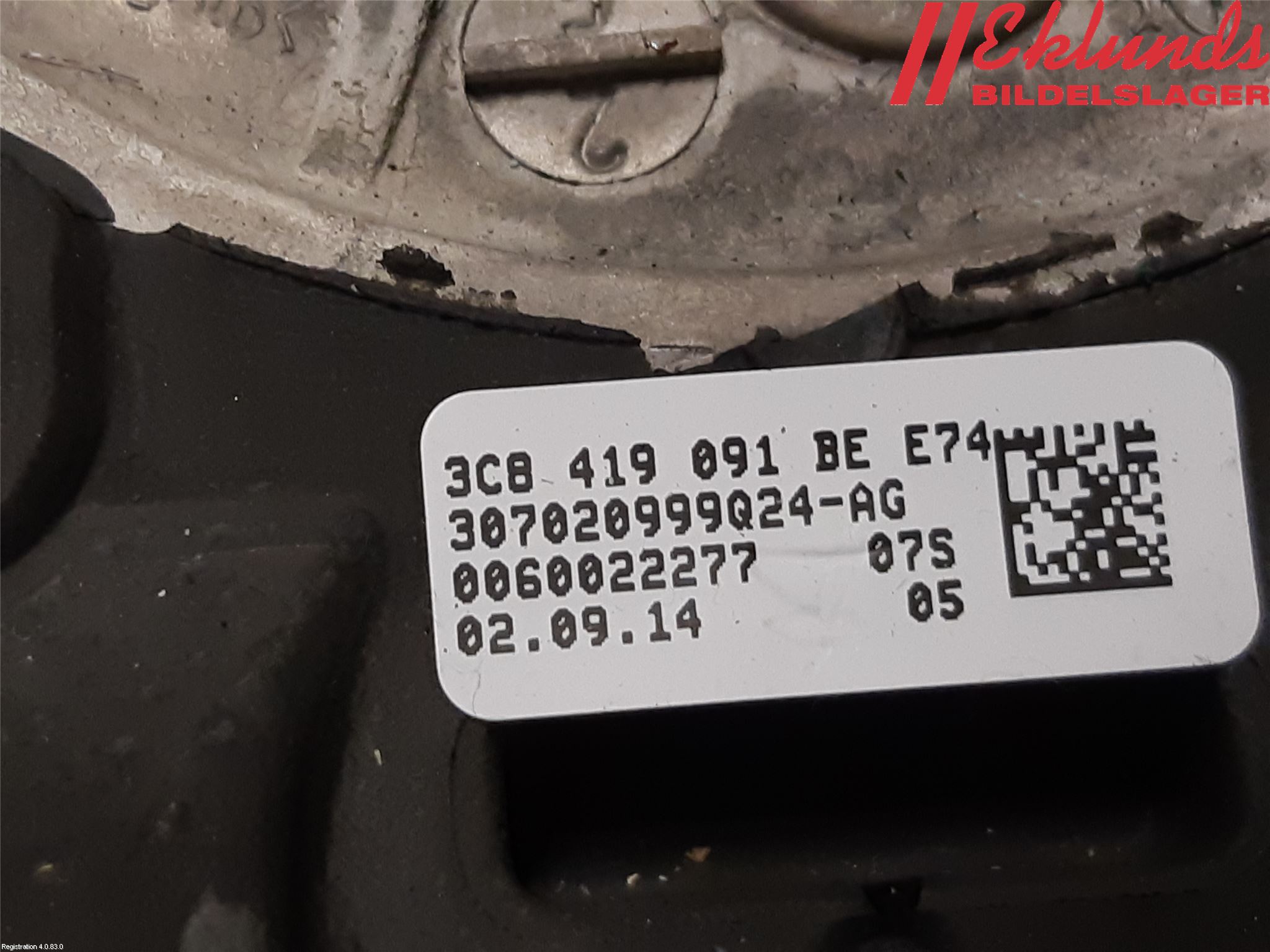 Volkswagen VW PASSAT 15-19 Ratt