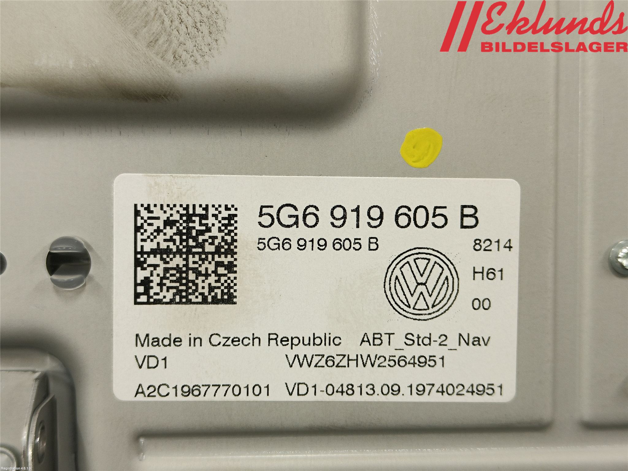 Volkswagen VW PASSAT 20-24 Bildskärm