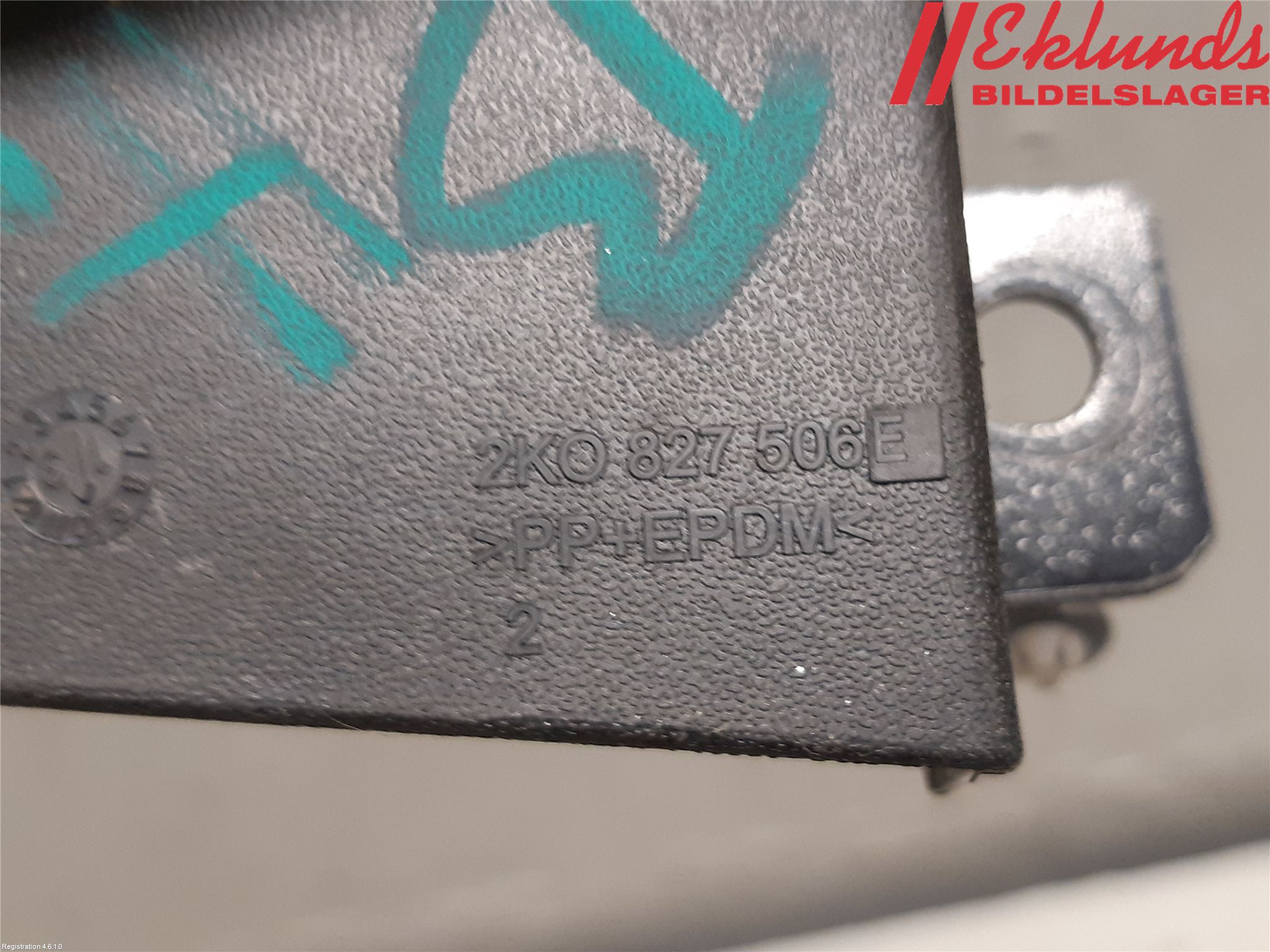 Volkswagen VW CADDY 11-15 Låskista-Dörrlås