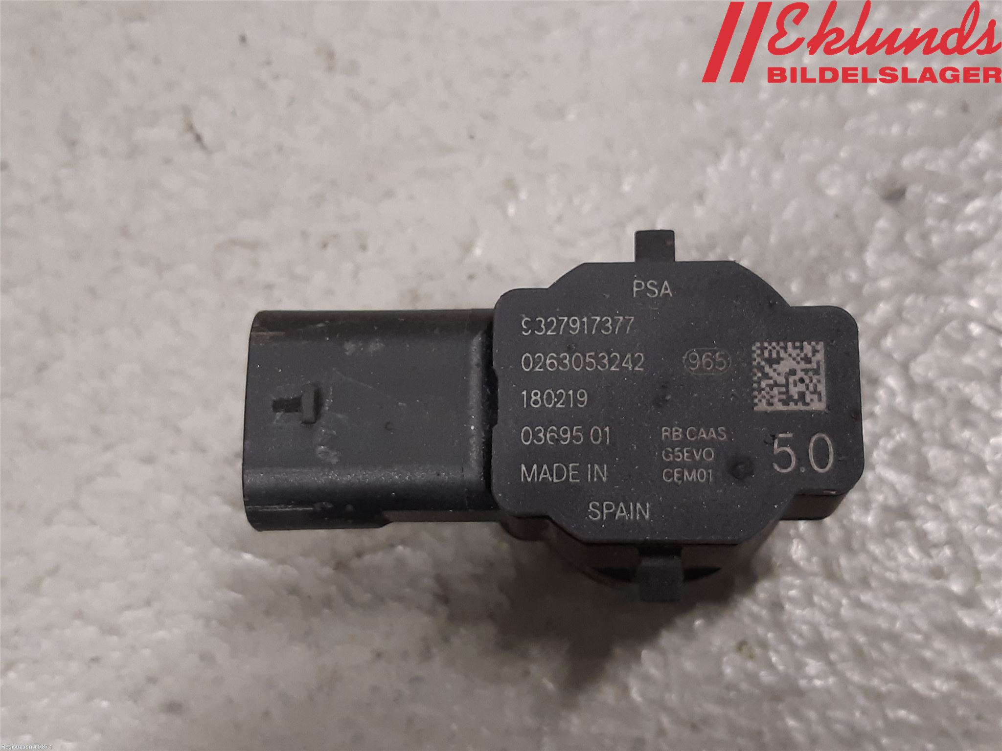 Peugeot 3008 17-24 Parkeringshjälp Backsensor