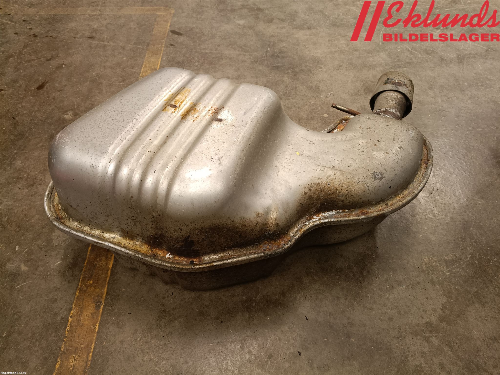 Volvo S60 01-04 Avgas Bakre Dämpare