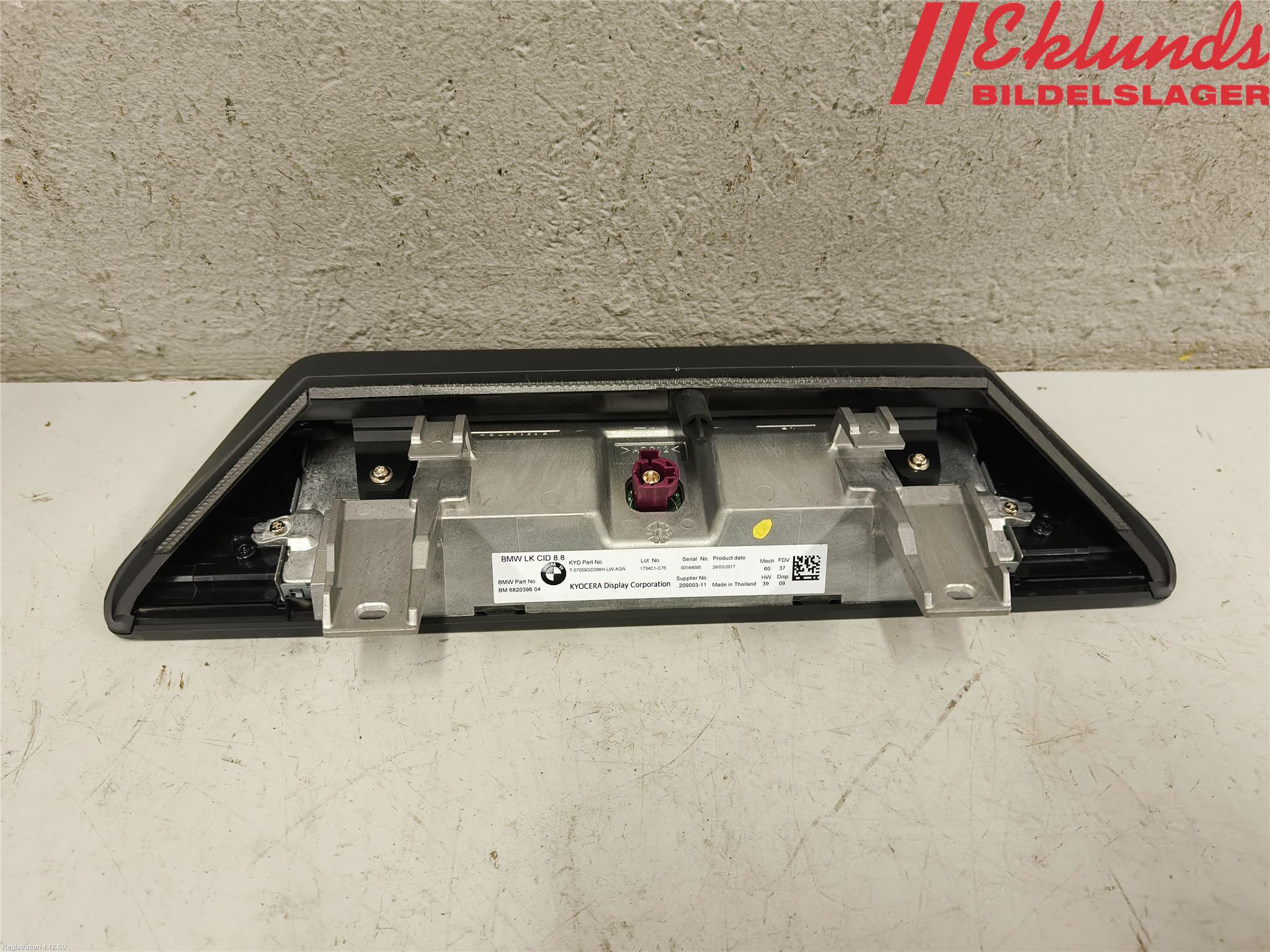 BMW 5 G30/G31/F90 17-23 Bildskärm