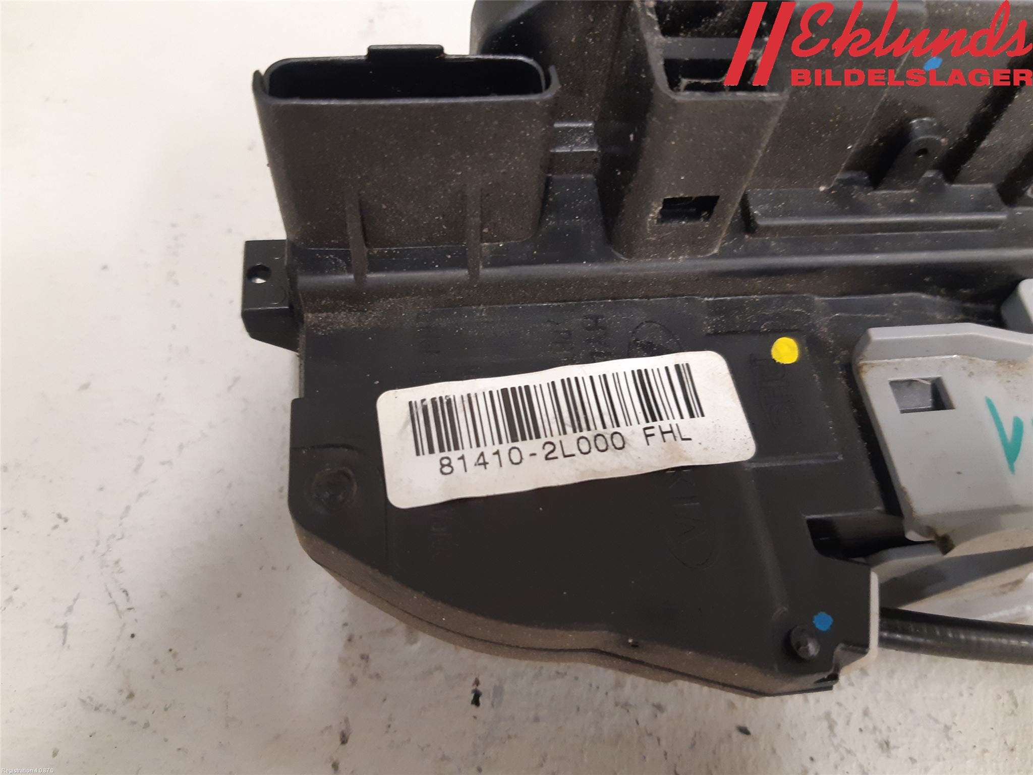 Hyundai i30 FD 07-12 Låskista-Dörrlås